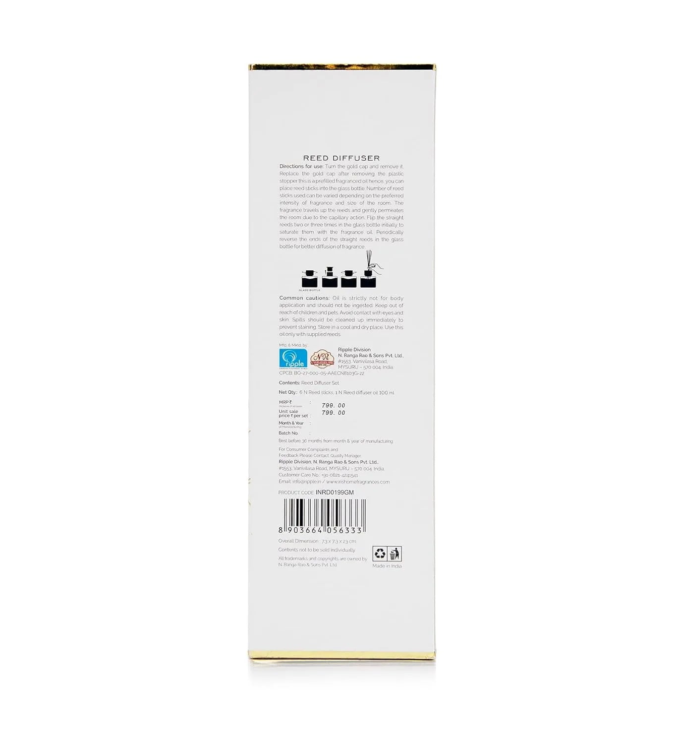 Buy Glitter Reed Diffuser Set Online – IRIS Home Fragrances