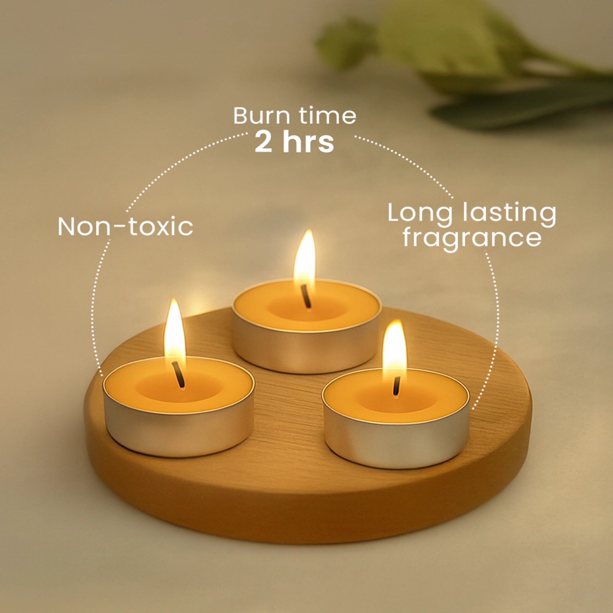 IRIS 15 Pack Fragranced Tealights - Mango Sorbet