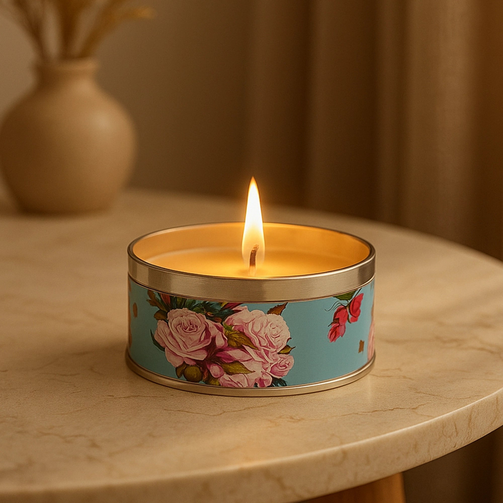 IRIS Botanics Tin Candle - Lilac & Peony