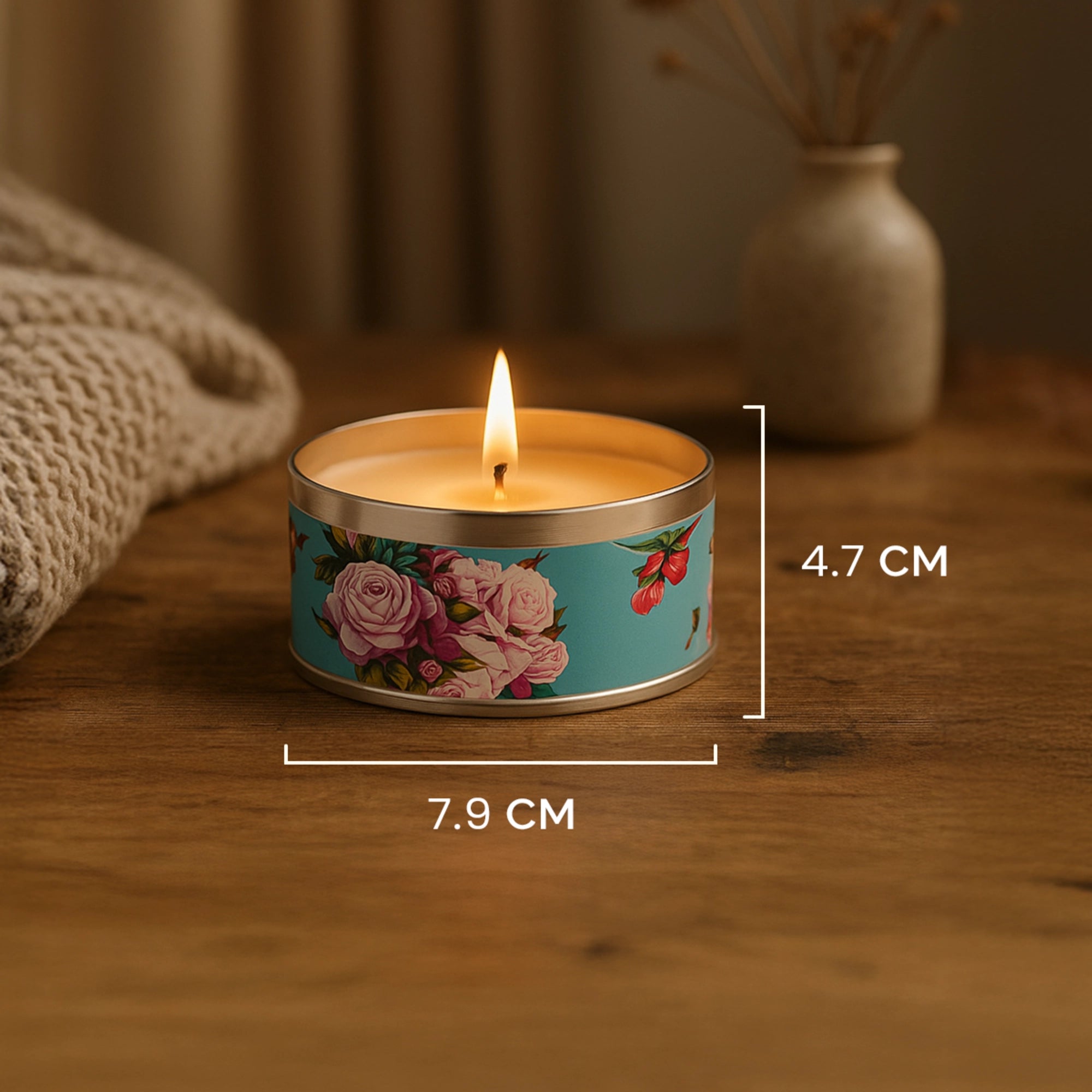 IRIS Botanics Tin Candle - Lilac & Peony