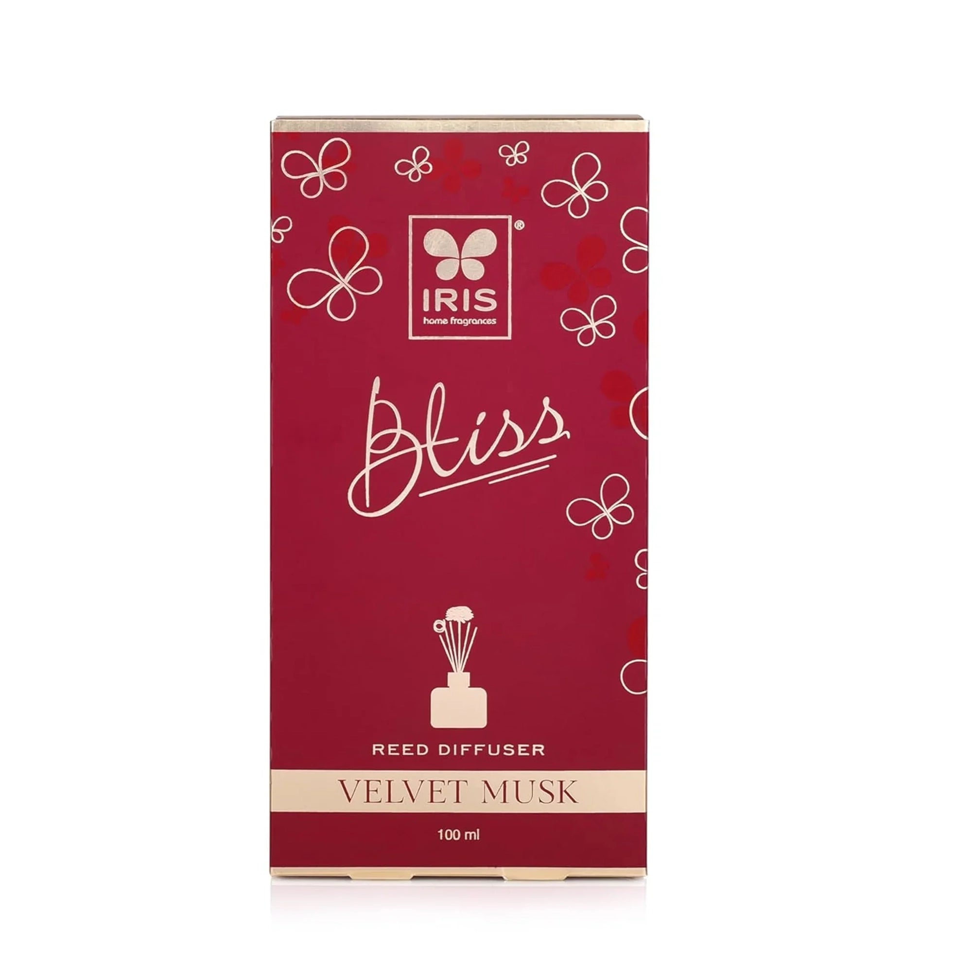 Iris Bliss Velvet Musk Reed Diffuser Set