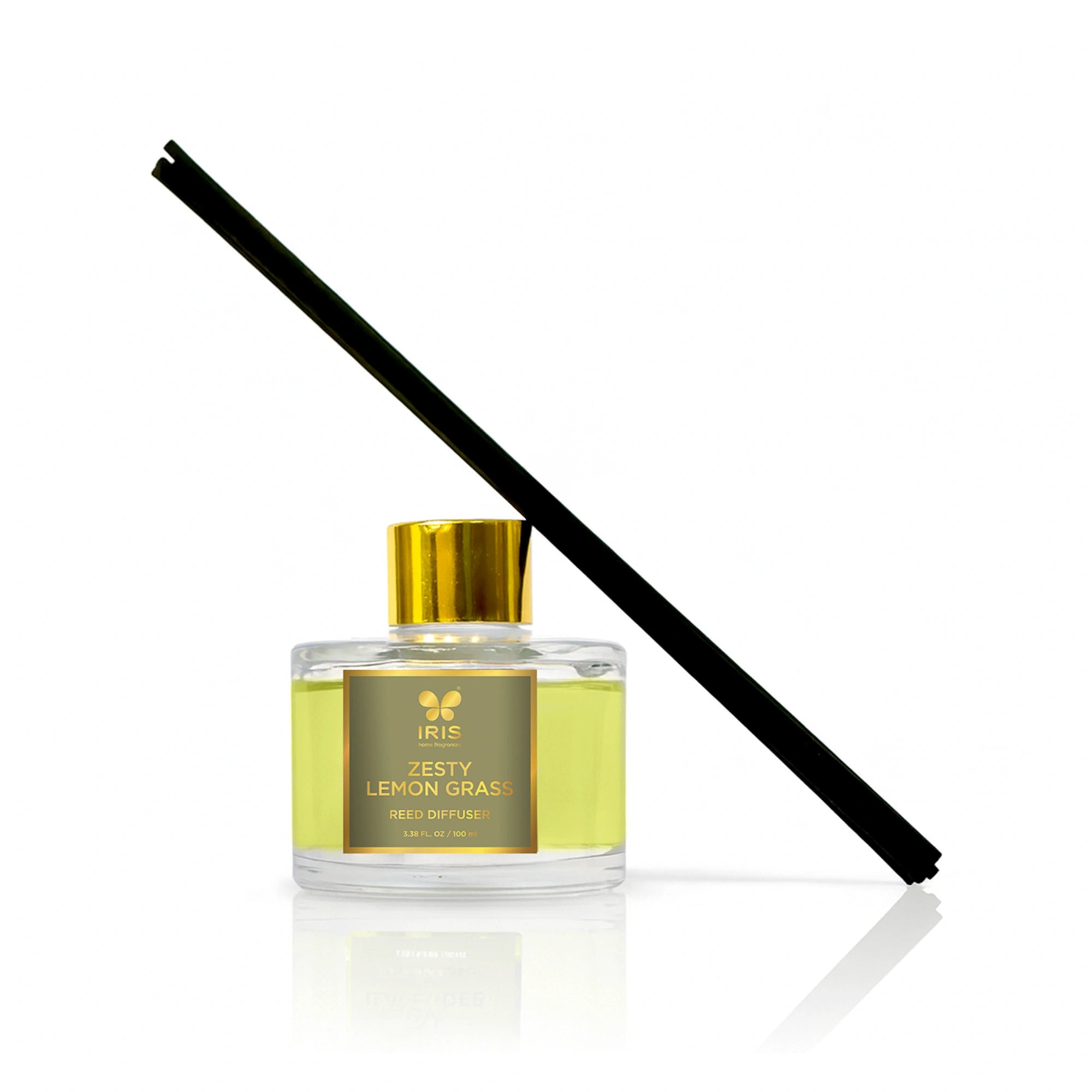 IRIS Zesty Lemongrass Aroma Reed Diffuser Set
