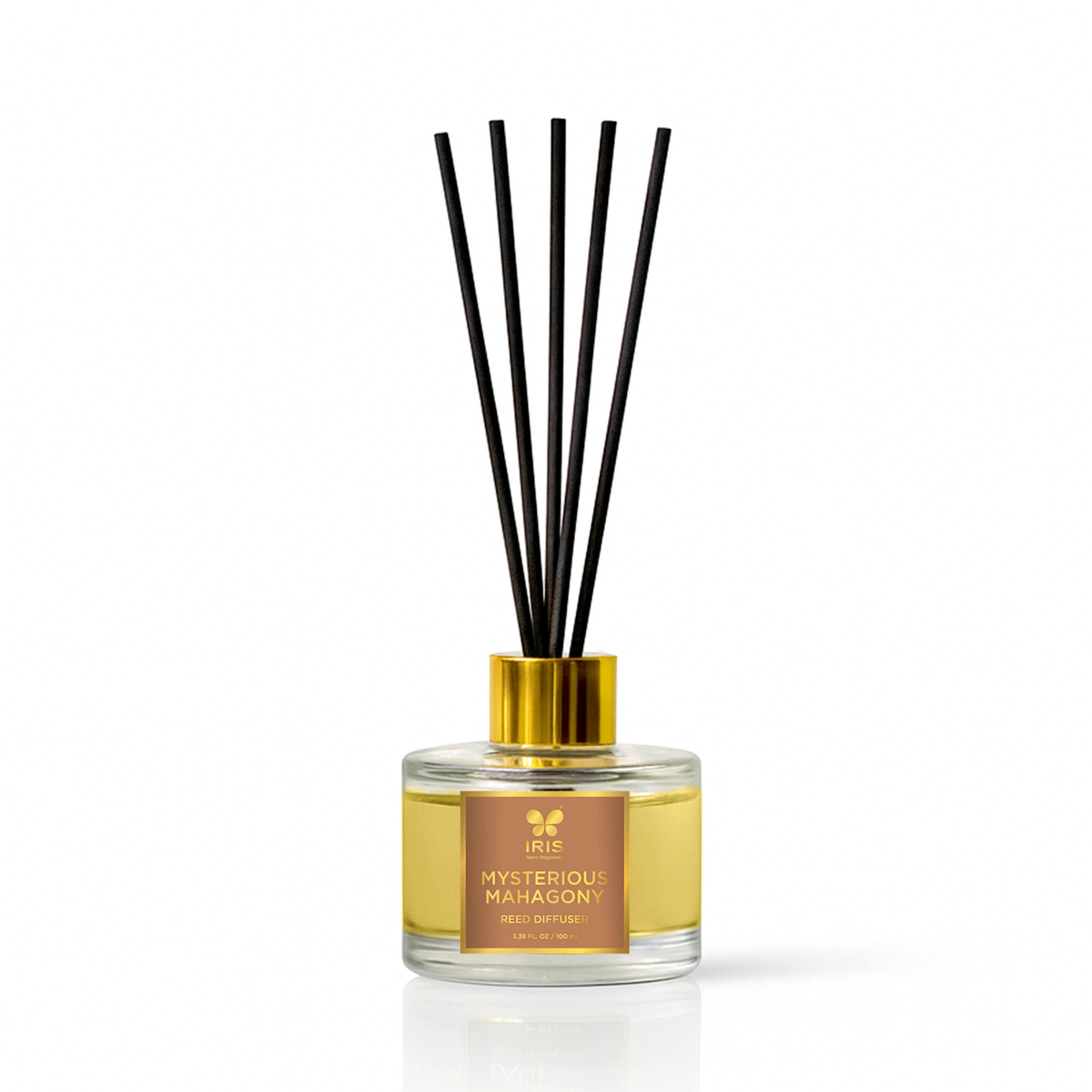 IRIS Mysterious Mahogany Aroma Reed Diffuser Set