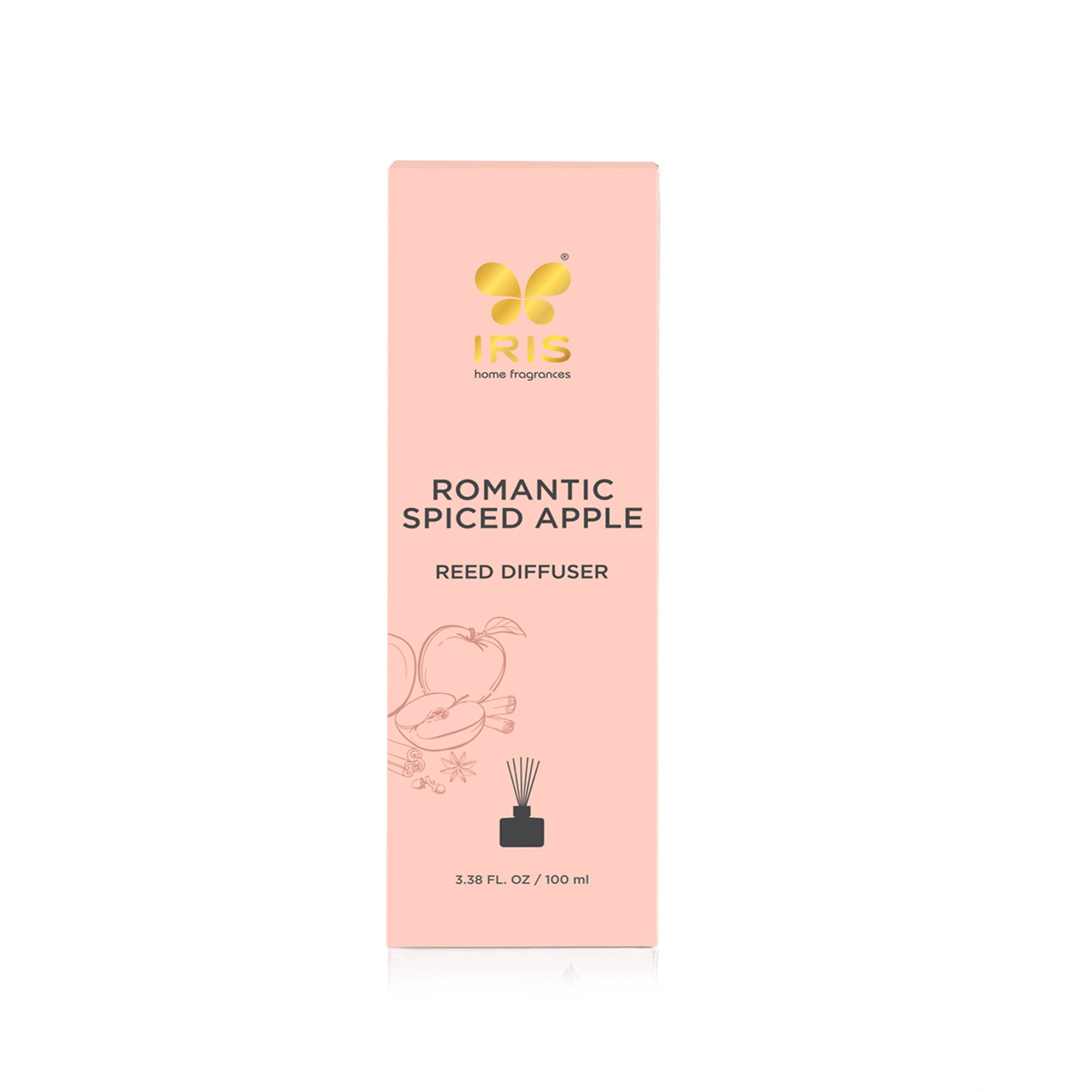 IRIS Spiced Apple Aroma Reed Diffuser Set