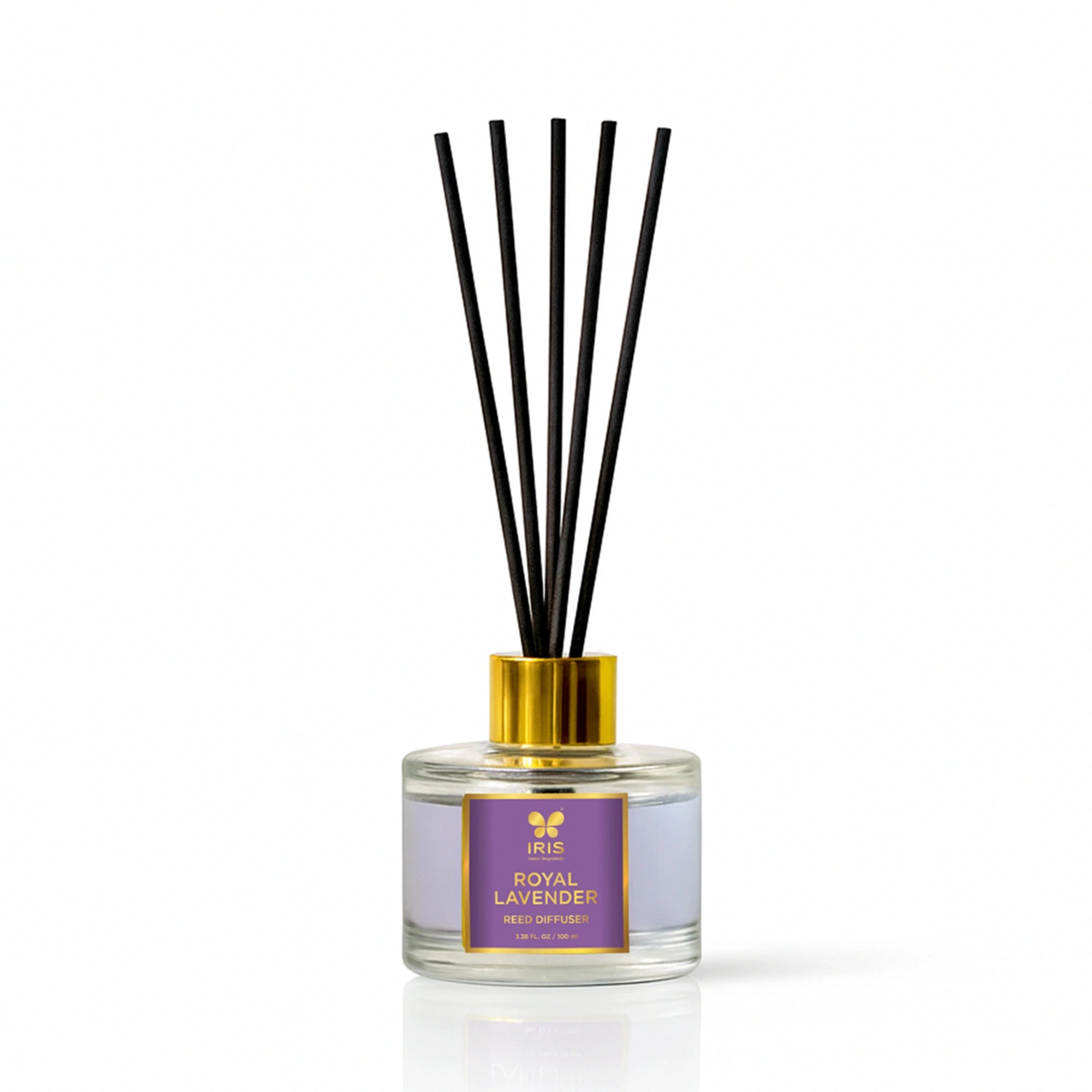 IRIS Royal Lavender Aroma Reed Diffuser Set