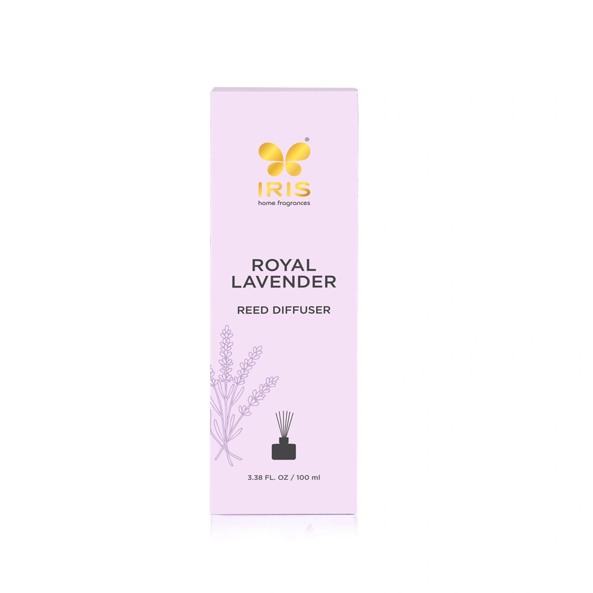 IRIS Royal Lavender Aroma Reed Diffuser Set