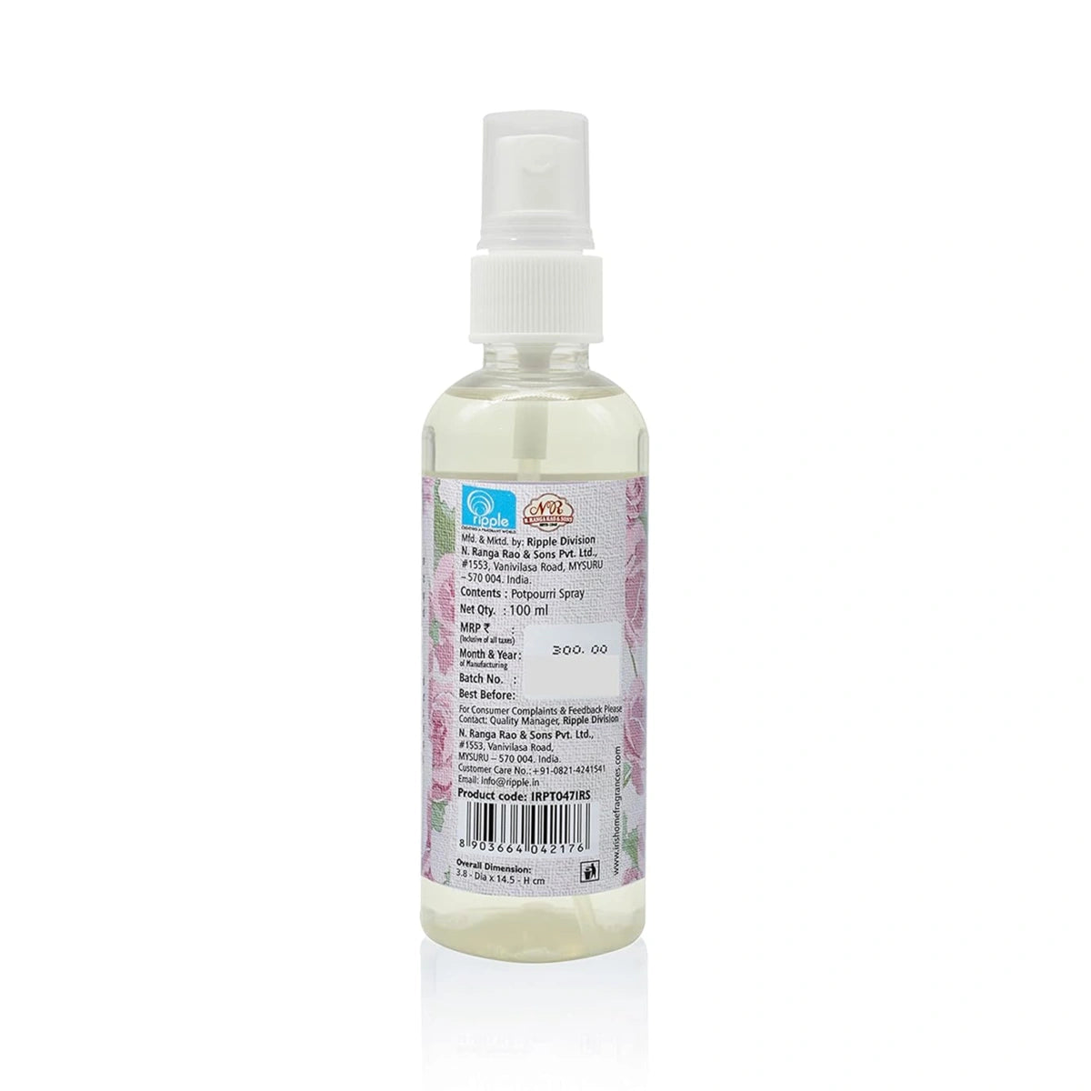 IRIS Rose Potpourri Refresher Oil Spray