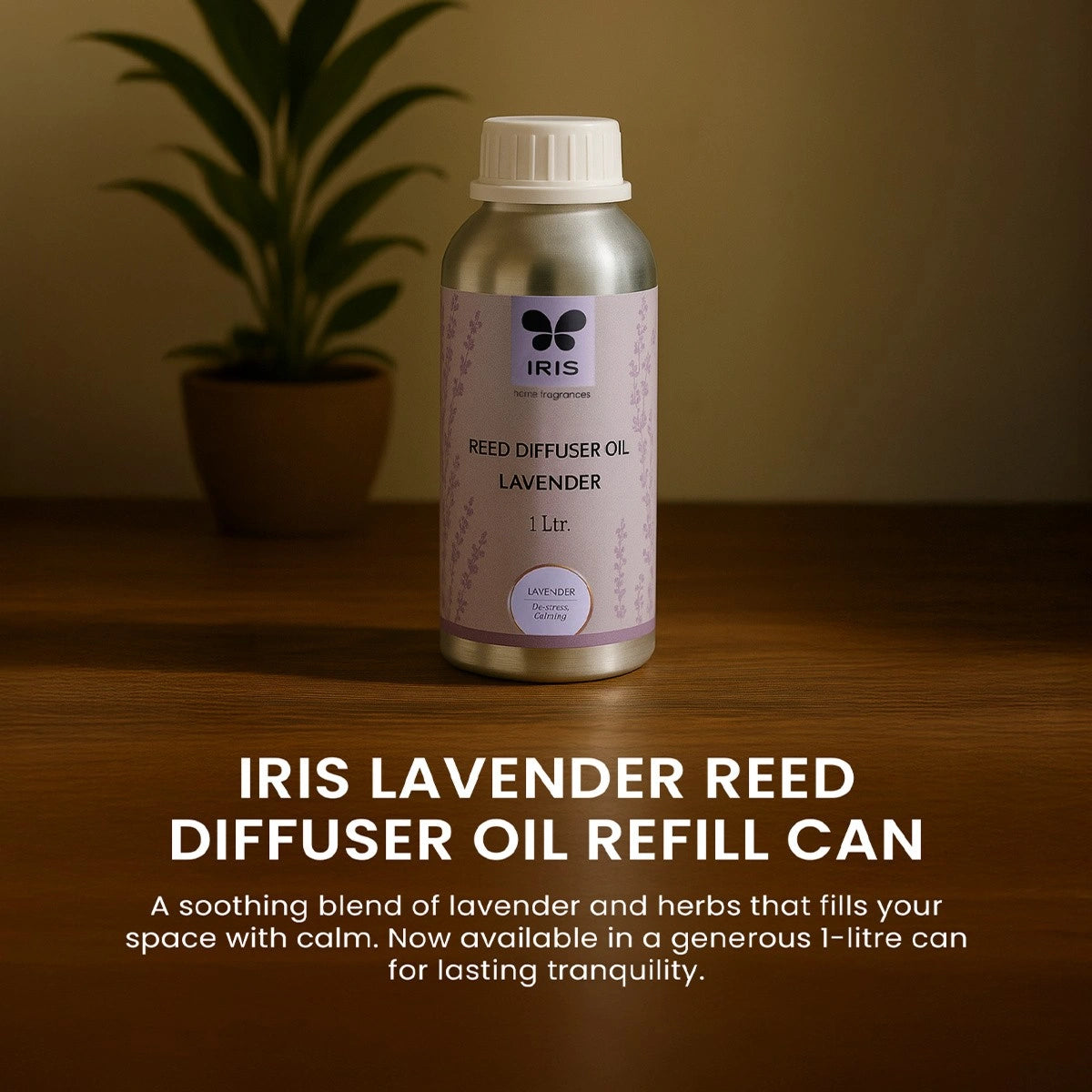 IRIS Lavender Reed Diffuser Oil Refill Can 171