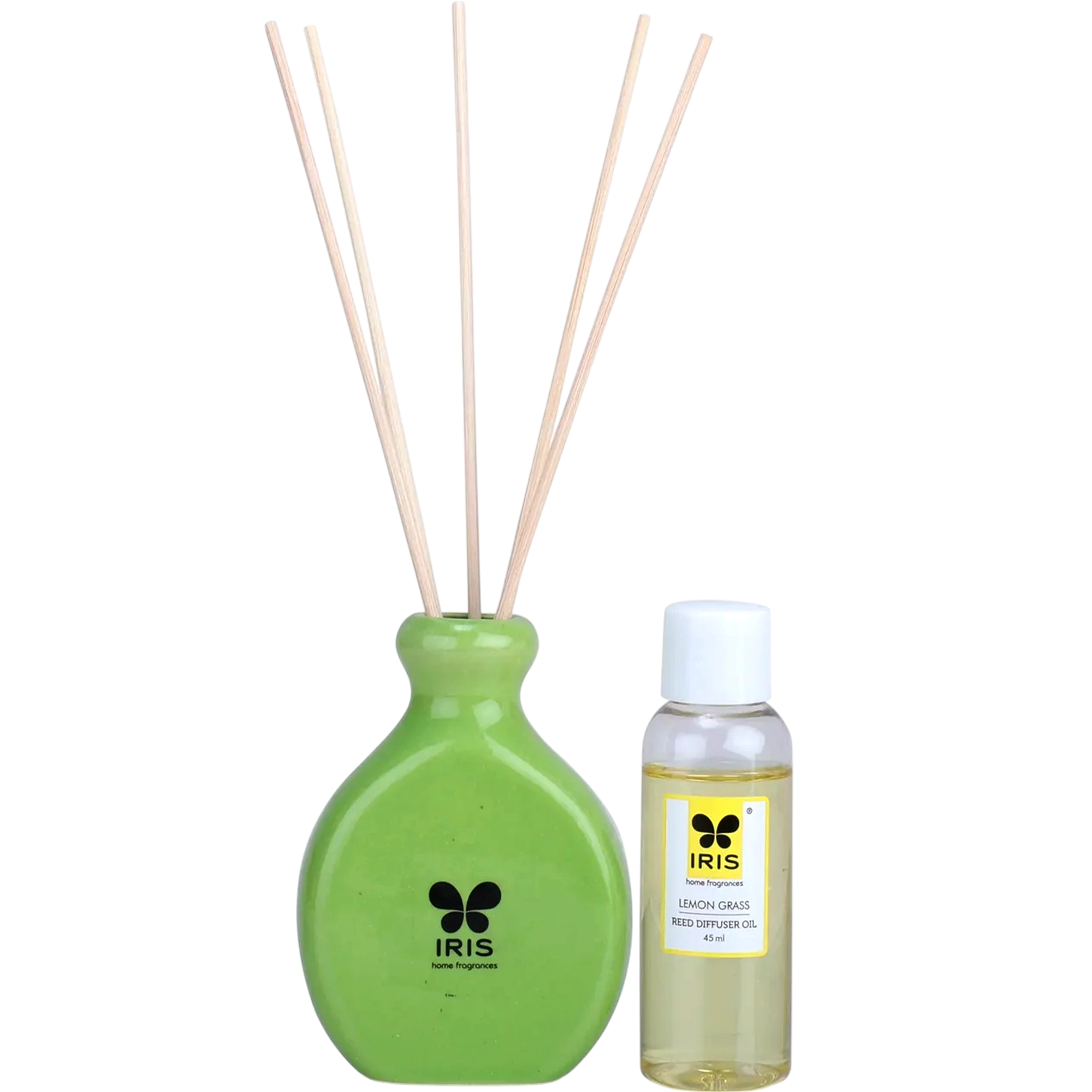 IRIS Lemongrass Reed Diffuser Set