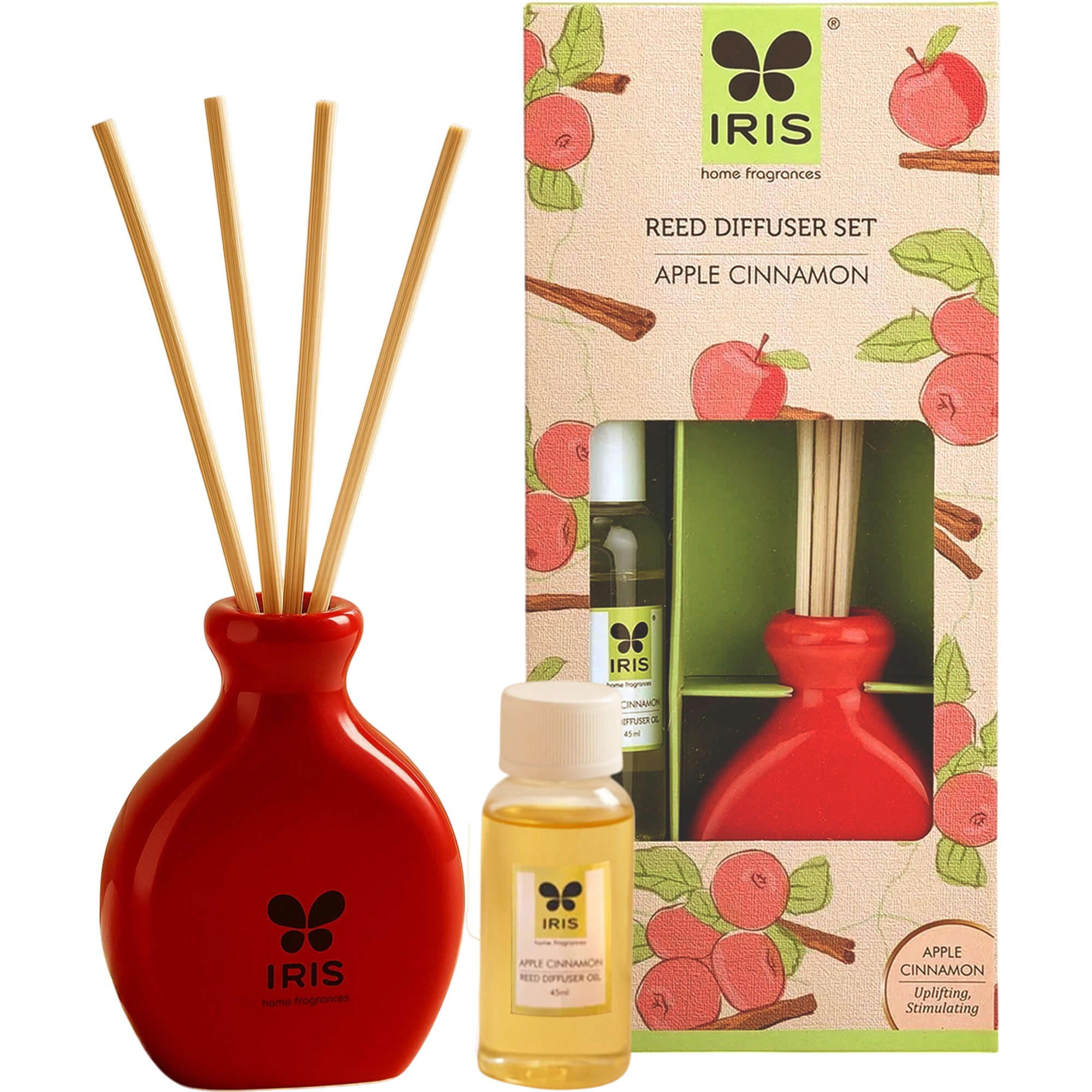 IRIS Apple Cinnamon Reed Diffuser Set 194