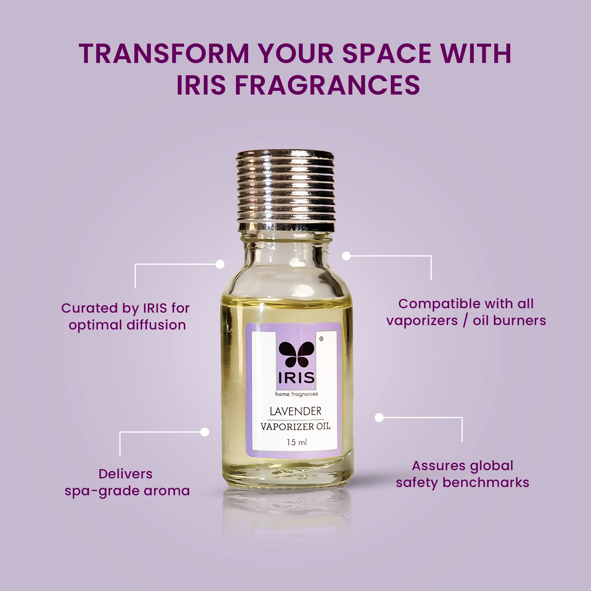 IRIS Lavender Vaporizer Oil