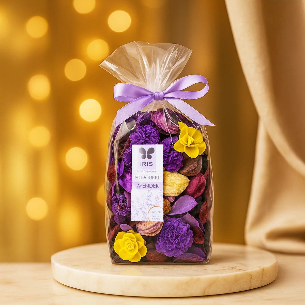 IRIS Lavender potpourri, 140 g pouch - part of the Vibrant Diwali Combo