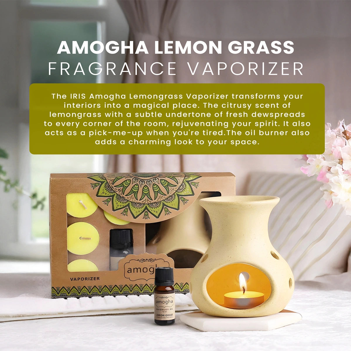 IRIS Amogha Lemongrass Vaporizer 202