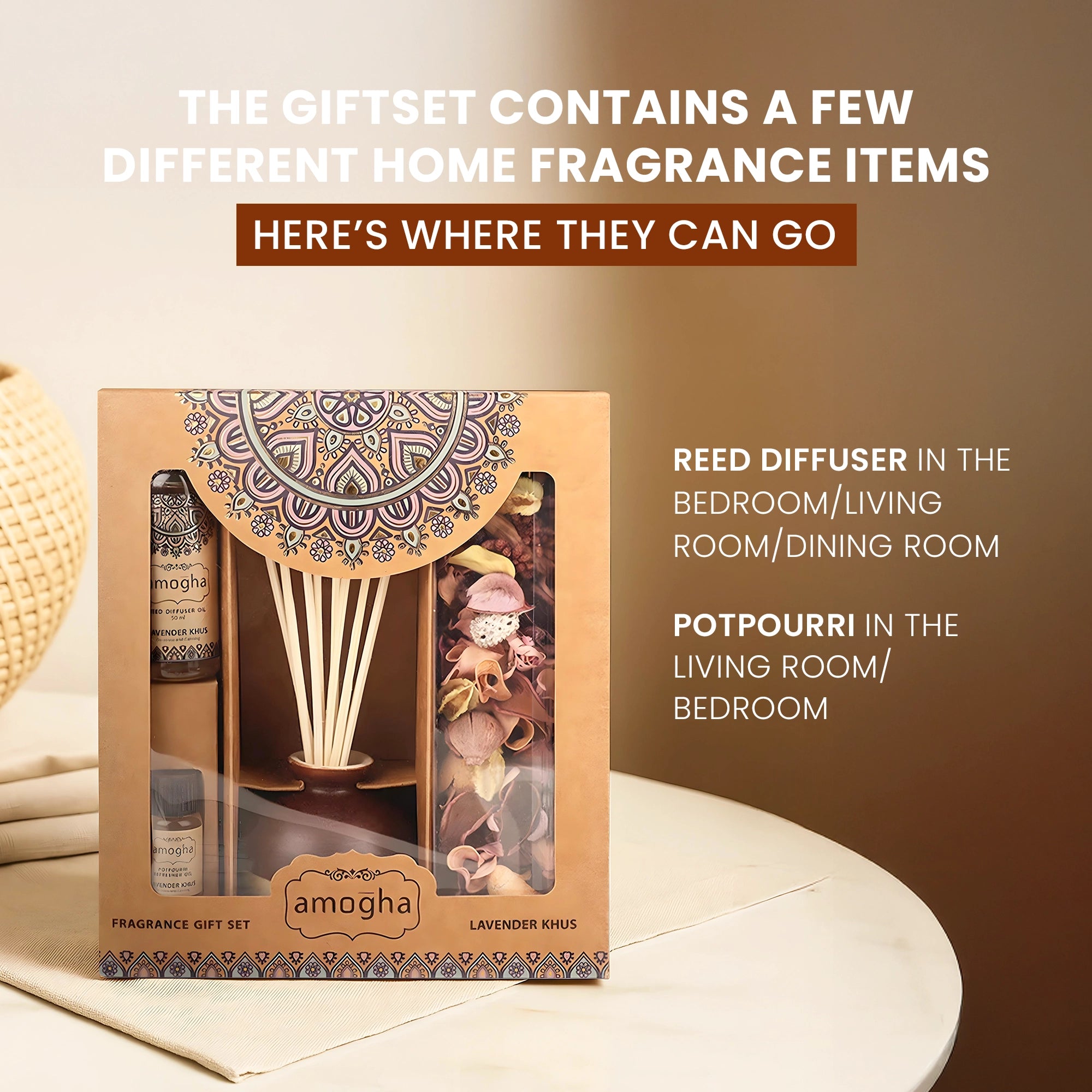 IRIS Amogha Lavender Khus Fragrance Gift Set