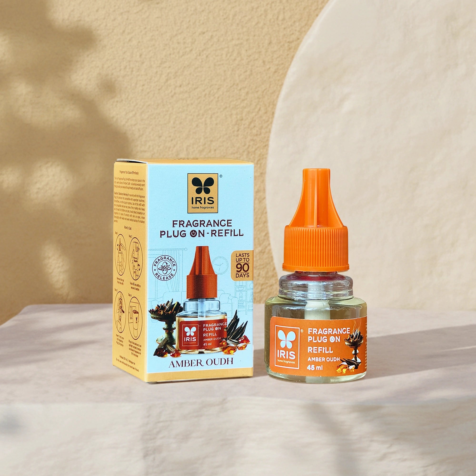 IRIS Fragrance Plug on - Refill - Amber Oudh