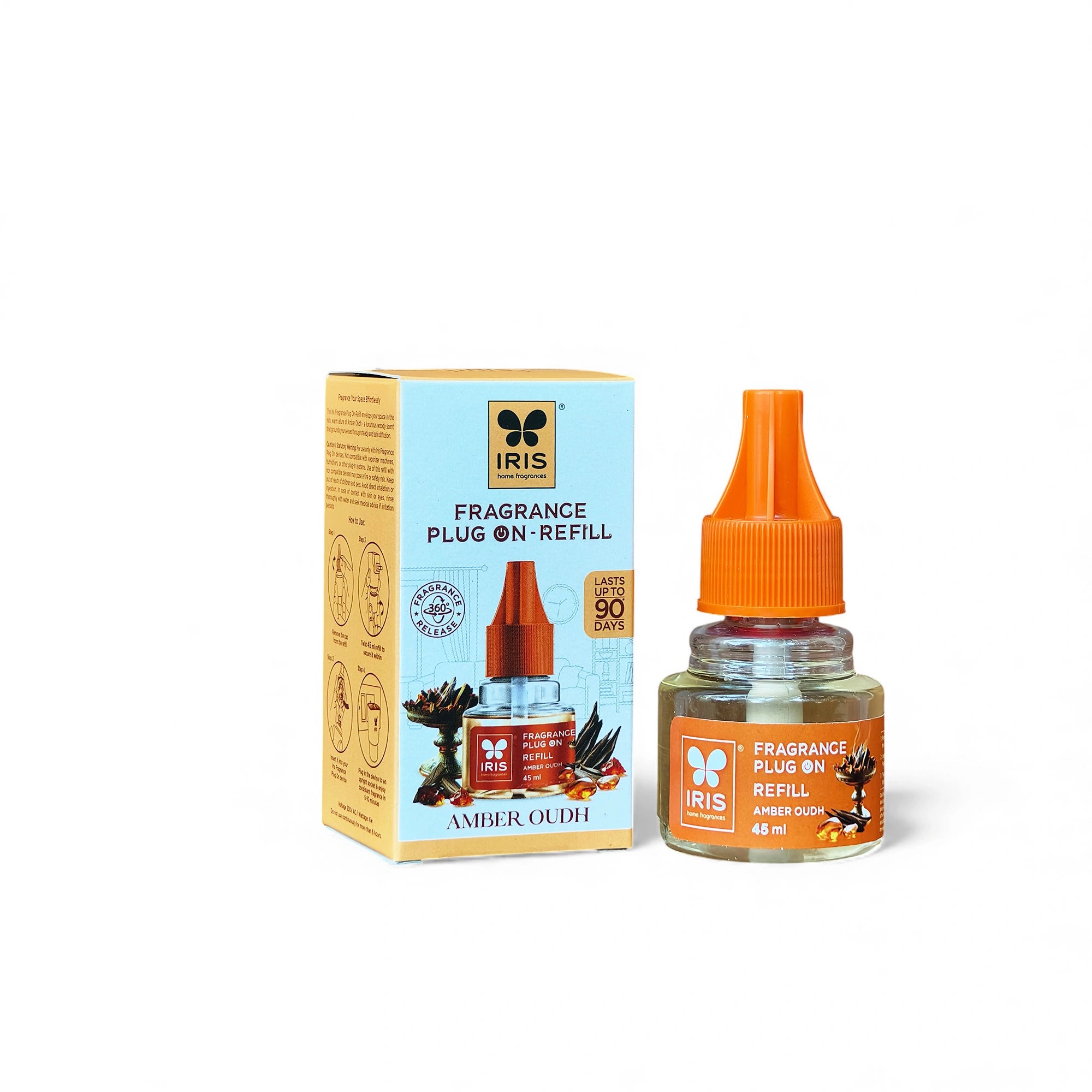 IRIS Fragrance Plug on - Refill - Amber Oudh