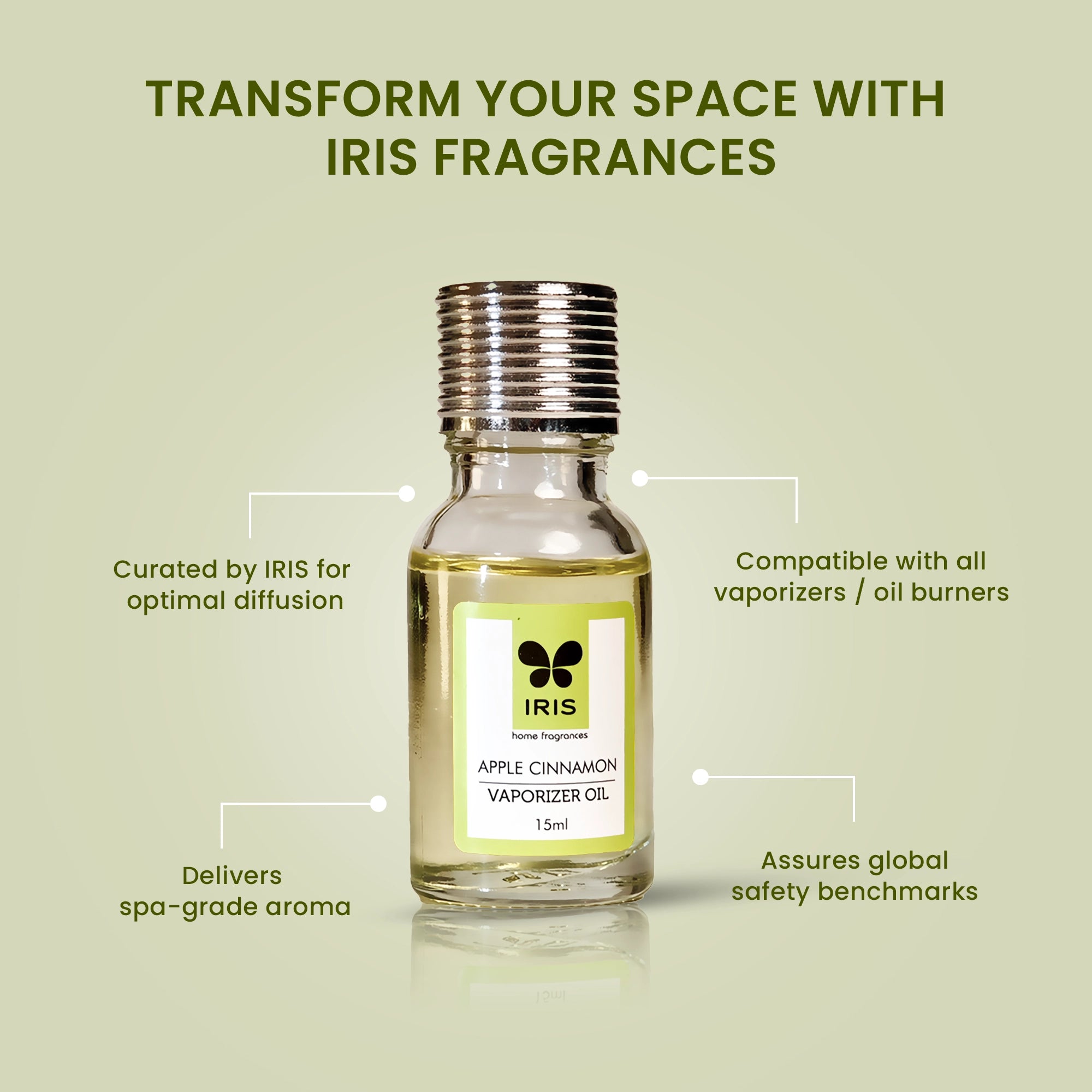IRIS Apple Cinnamon Vaporizer Oil 222