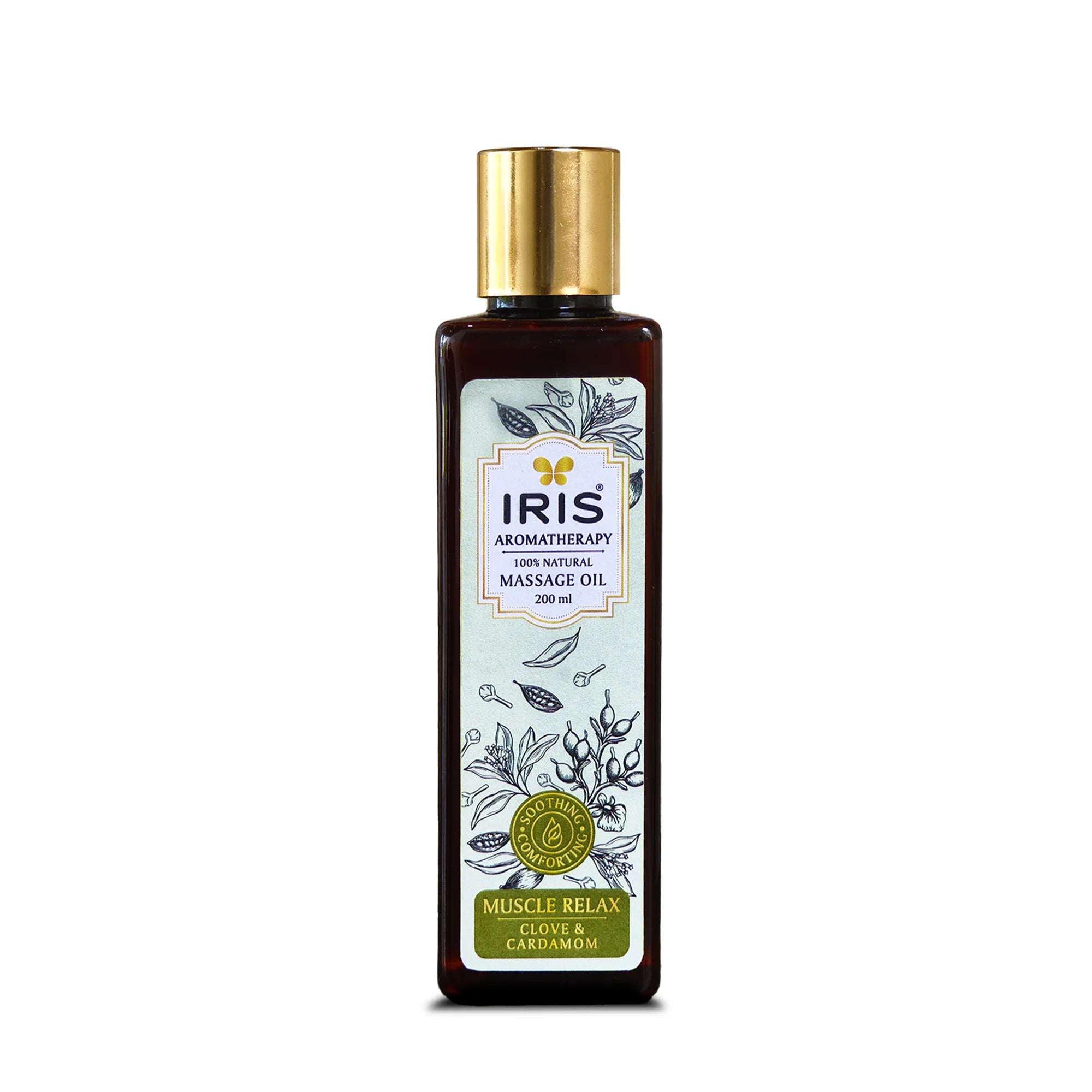 Muscle Relaxant Massage Oil by IRIS Aromatherapy