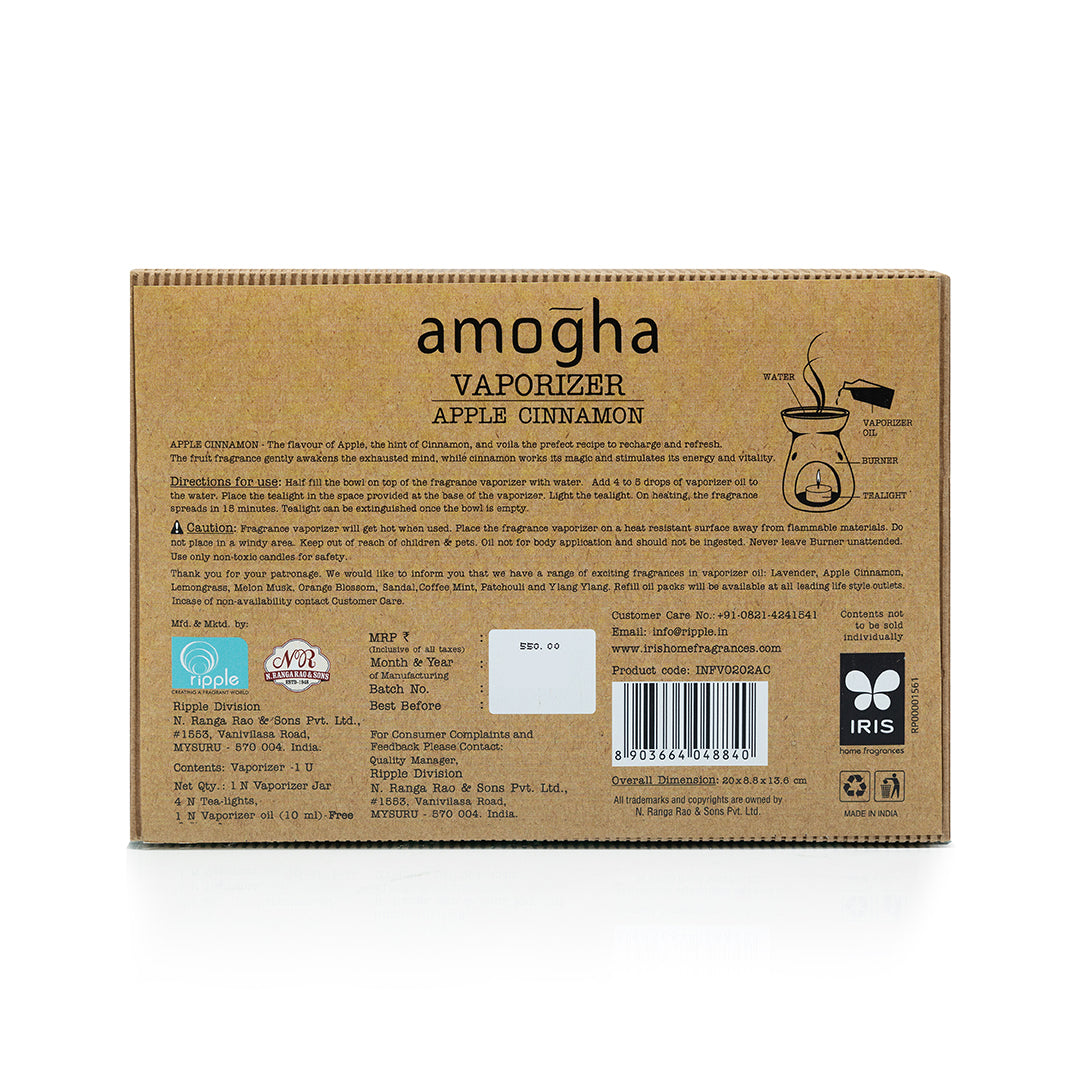 IRIS Amogha Apple-Cinnamon Vaporizer 202