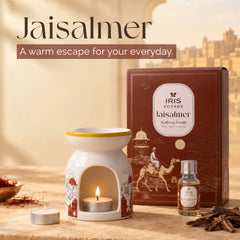 IRIS Voyage Jaisalmer | Saffron Oudh Scented Vaporizer Set
