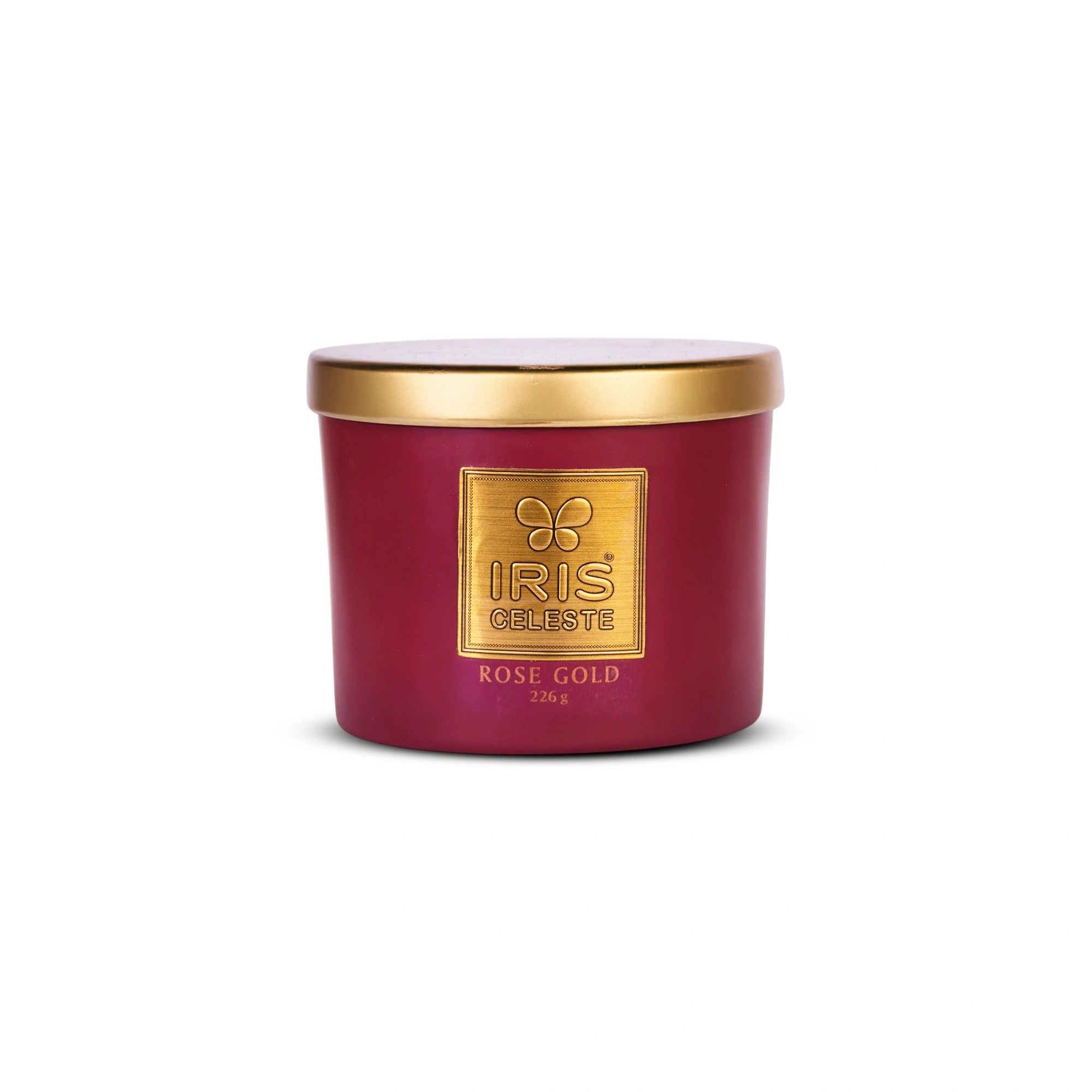 IRIS Celeste Multi Wick Premium Candle - Rose Gold Fragrance