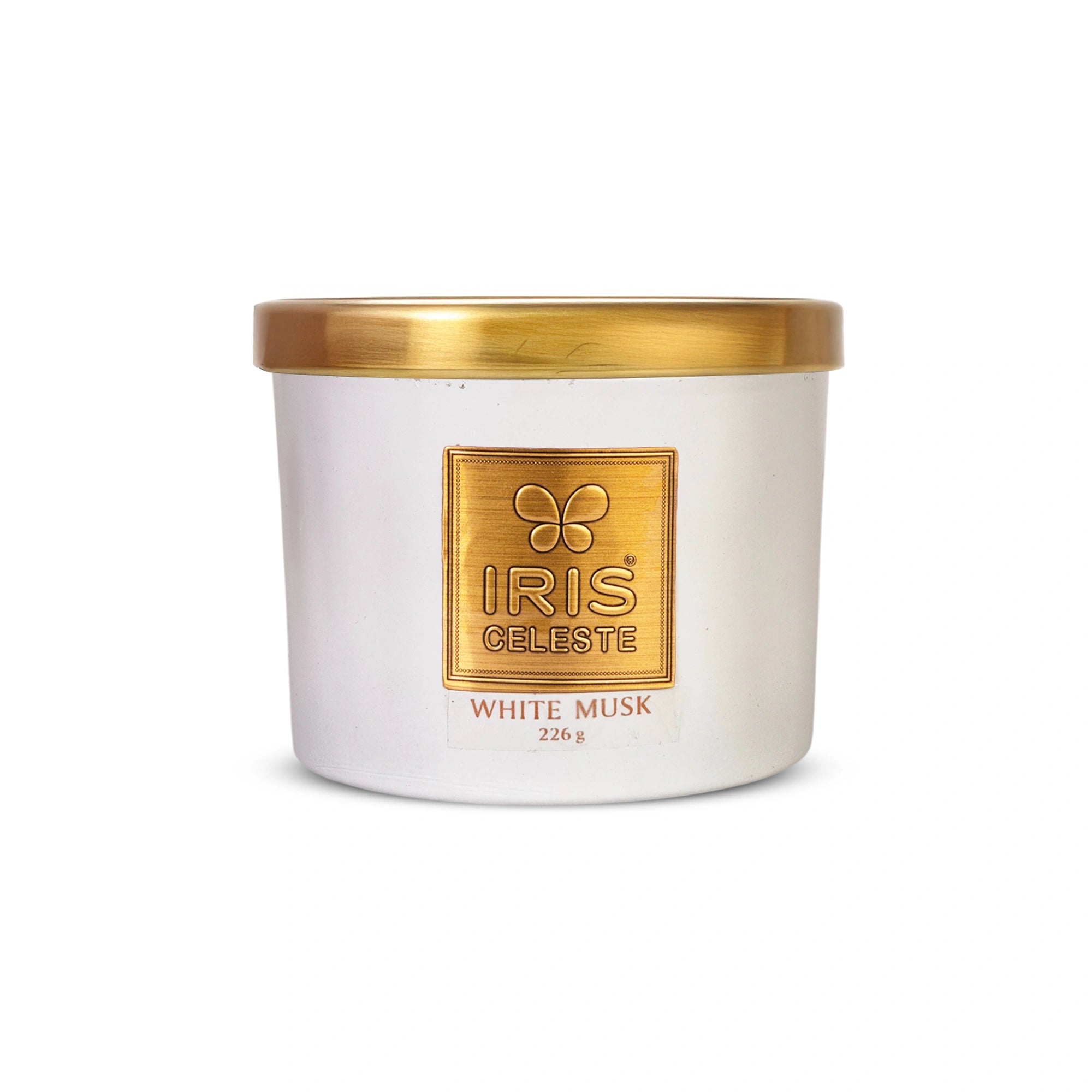 IRIS Celeste Multi Wick Premium Candle - White Musk Fragrance