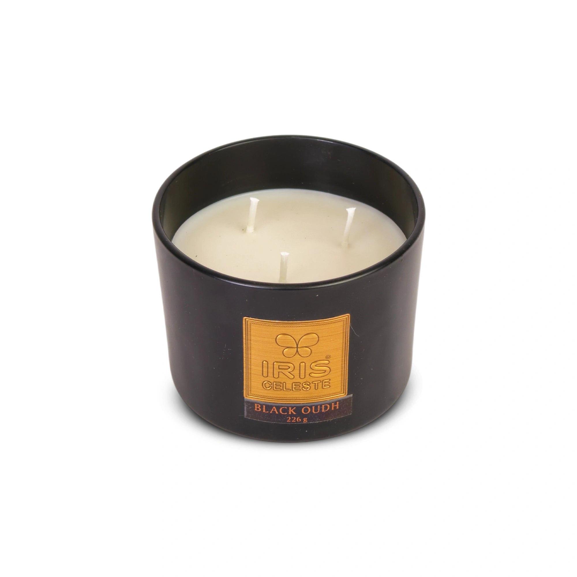 IRIS Celeste Multi Wick Premium Candle - Black Oudh Fragrance