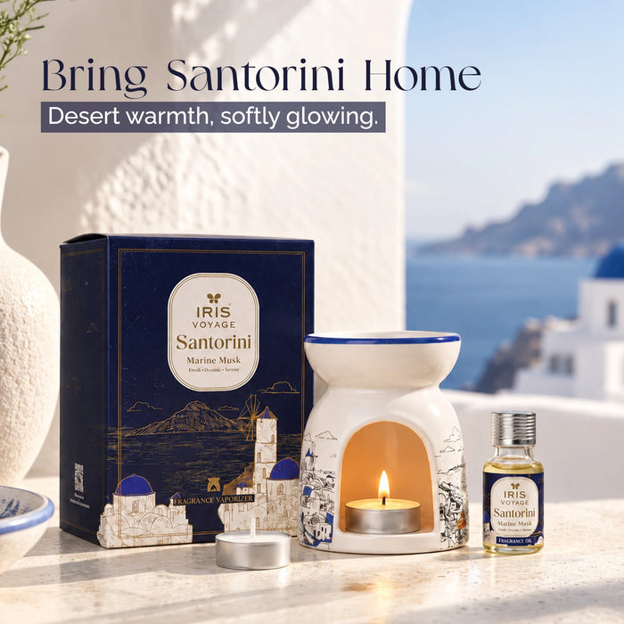IRIS Voyage Santorini | Marine Musk Scented Vaporizer Set