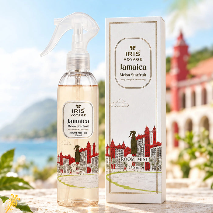 IRIS Voyage Jamaica | Melon Starfruit Fragrance Room Mister Upto 250 ml upto 1200 Sprays