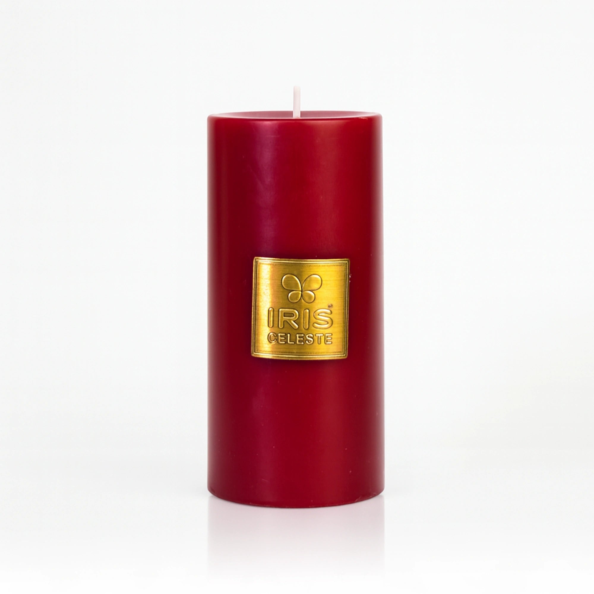 IRIS Celeste Rose Gold Scented Premium Pillar Candle | Large