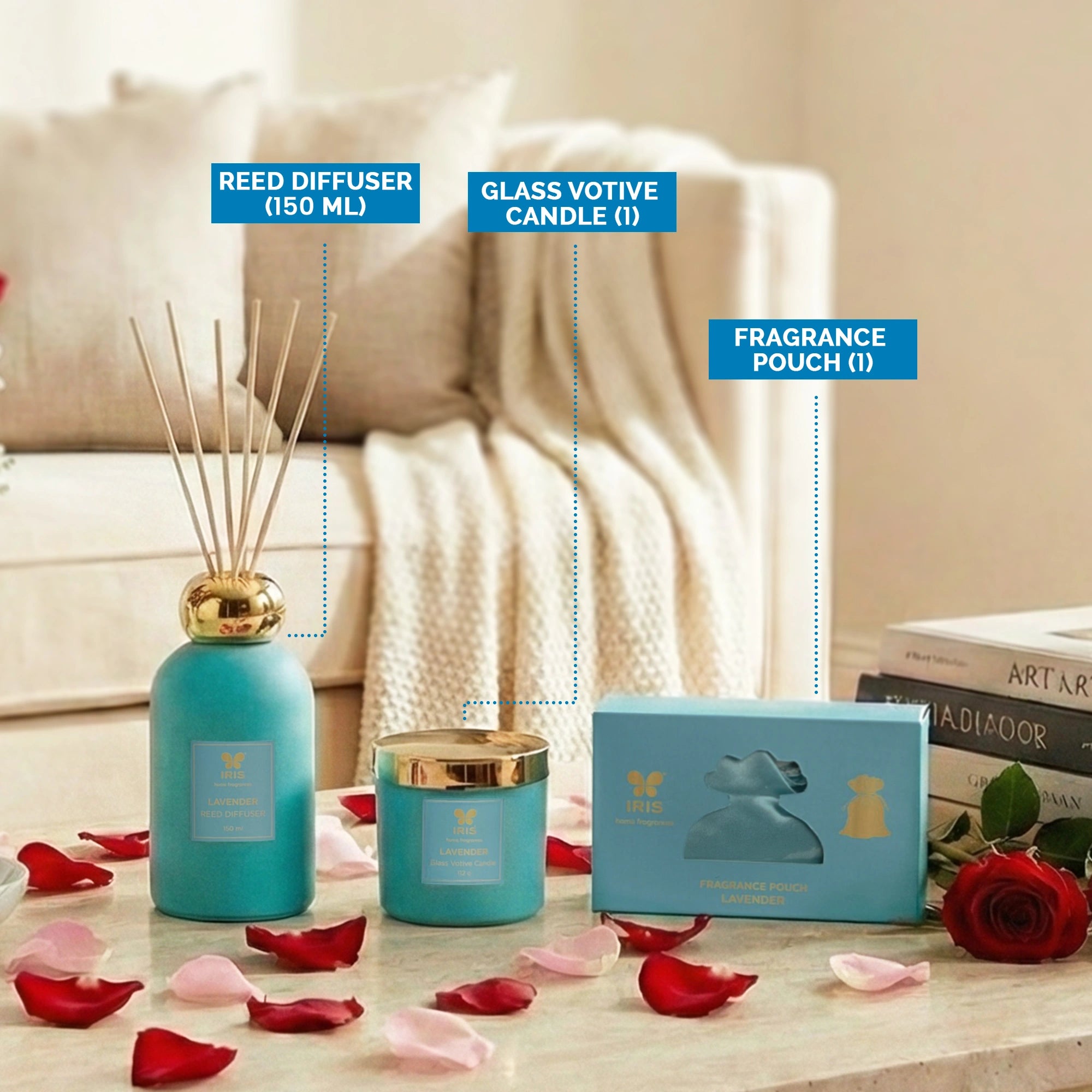 IRIS Lavender Fragranced Gift Set for Him