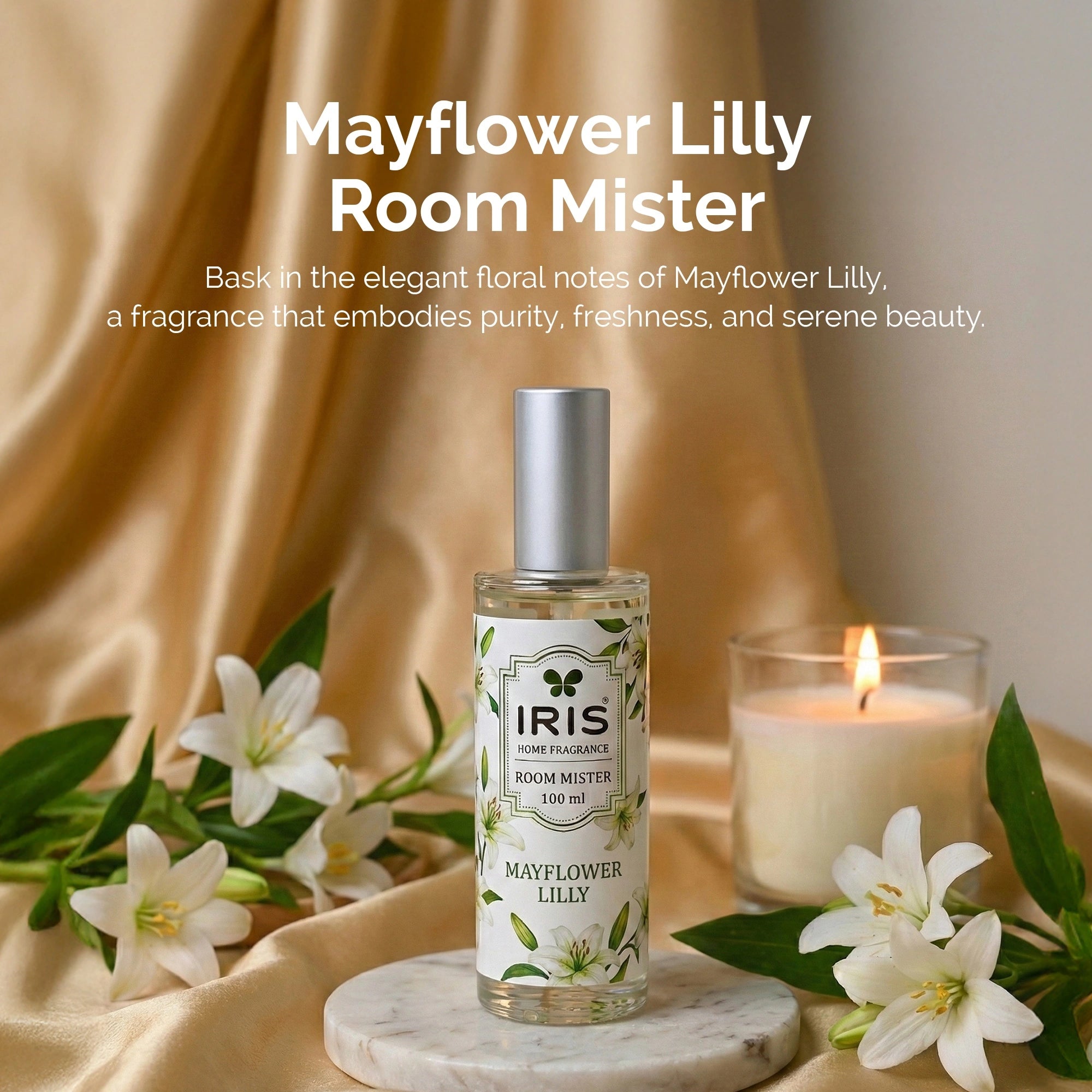 IRIS Mayflower Lilly Room Mister - 100ml