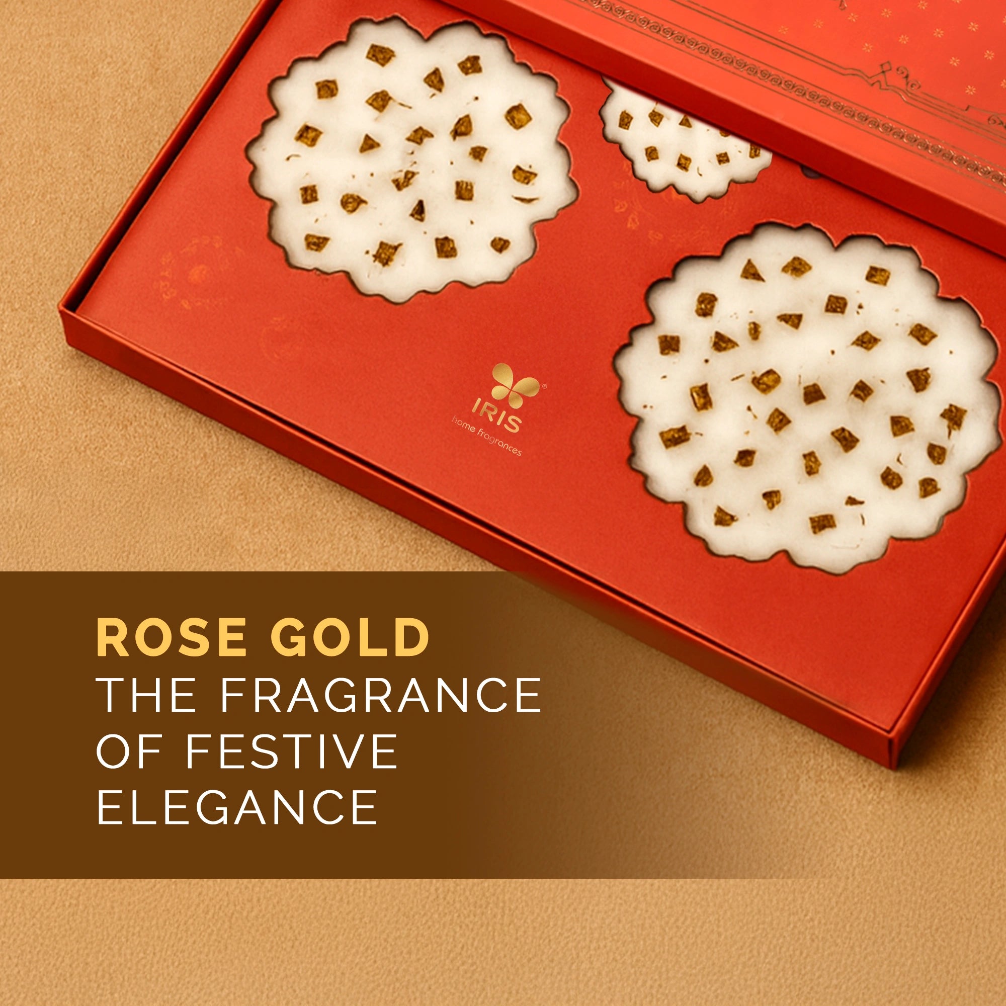 IRIS Festive Glow Gift Box – Set of 3 Urli Candles