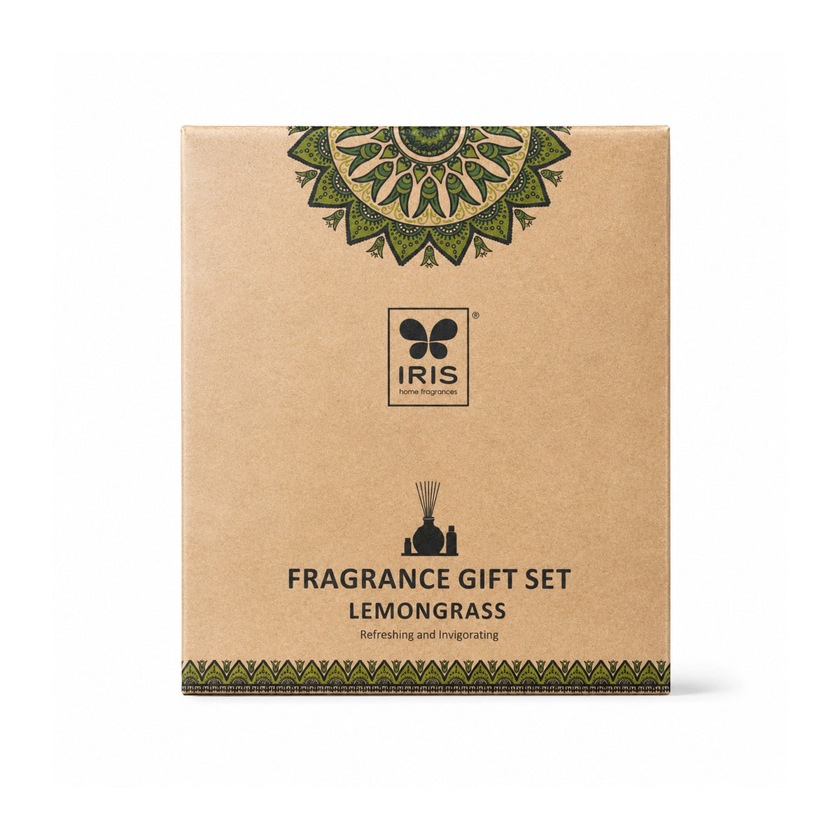 Lemongrass Fragrance Gift Set With Reed Diffuser & Potpourri for Home Decor