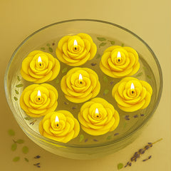 IRIS Frangipani Floater Candle Pack of 8