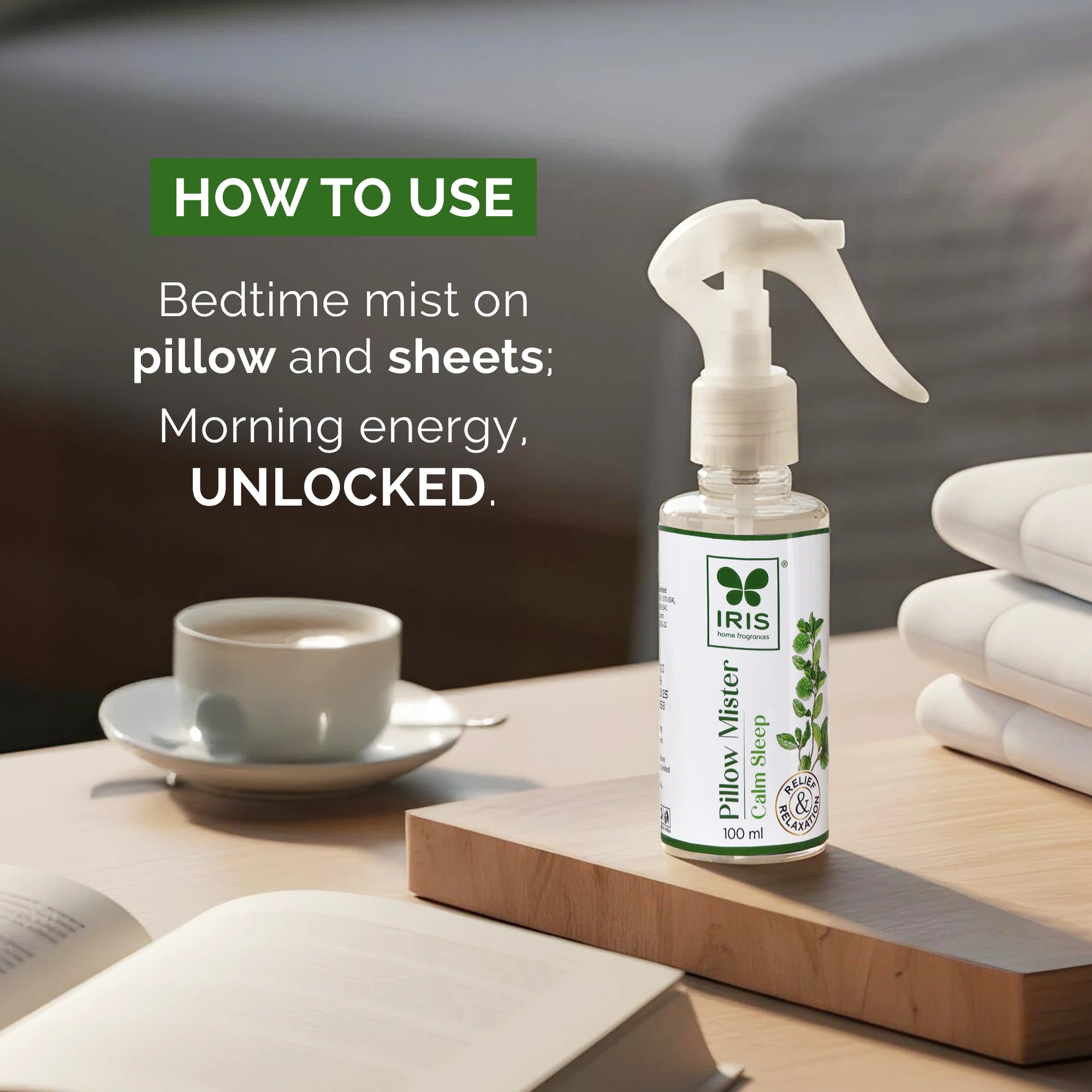 IRIS Calm Sleep Pillow Mister
