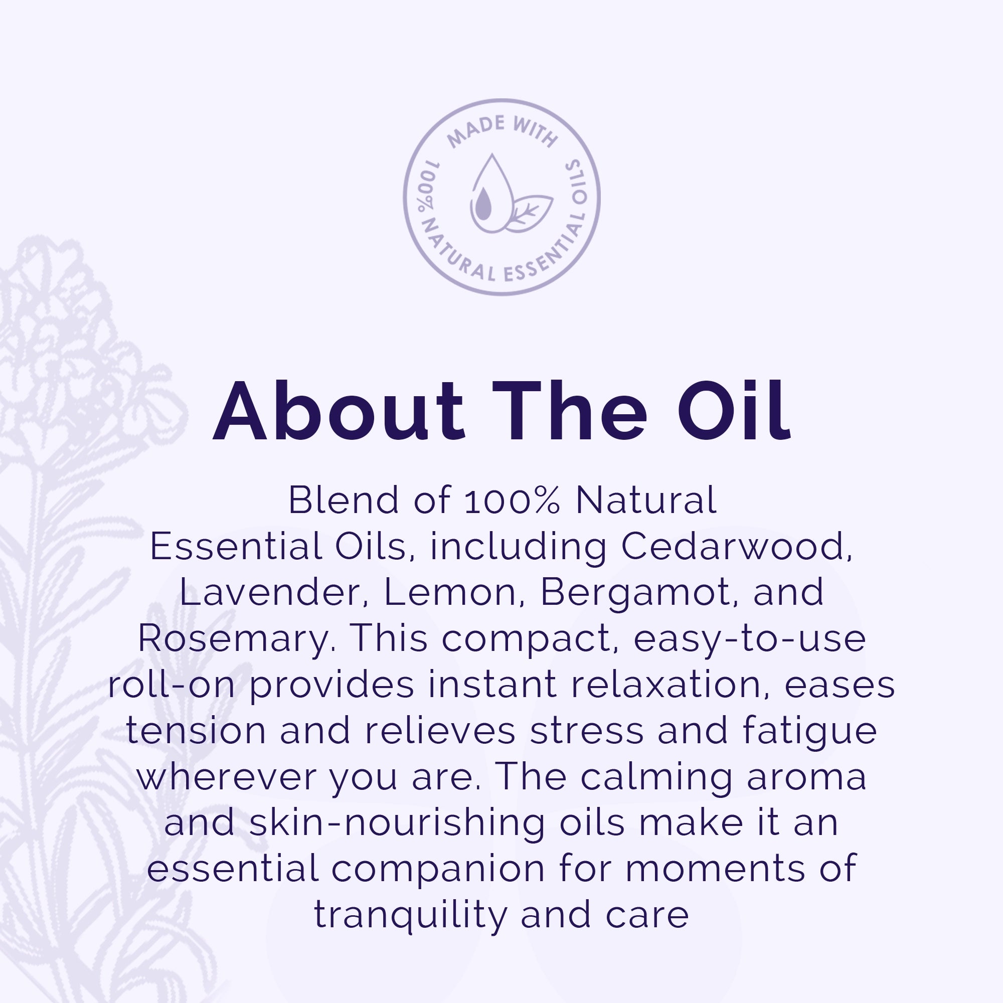Destress Roll On Massage Oil by IRIS Aromatherapy