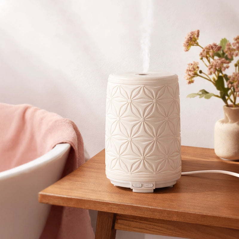 Iris Celeste Ceramic Ultrasonic Aroma Diffuser