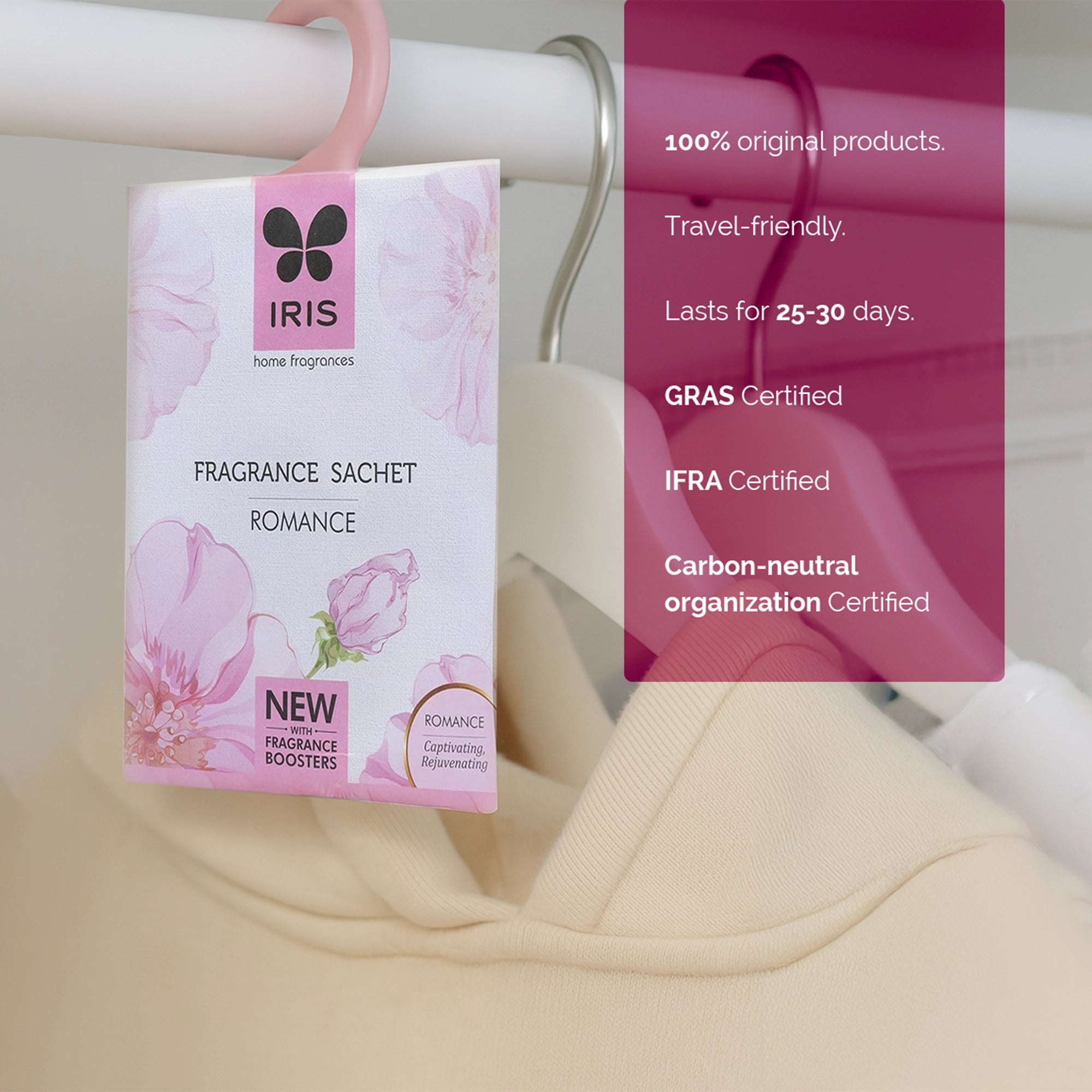 IRIS Romance Fragrance Sachet