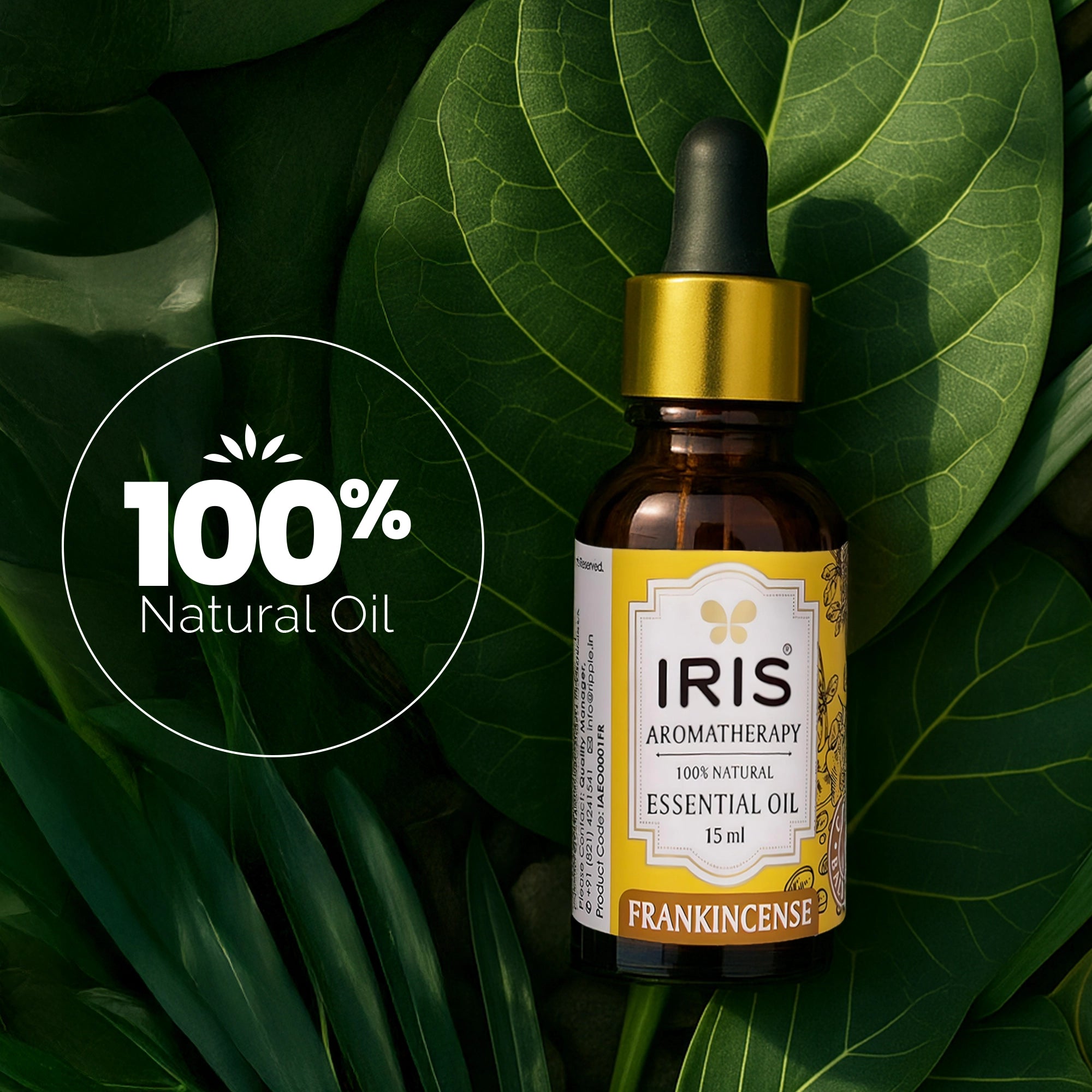 Frankincense Essential Oil by IRIS Aromatherapy