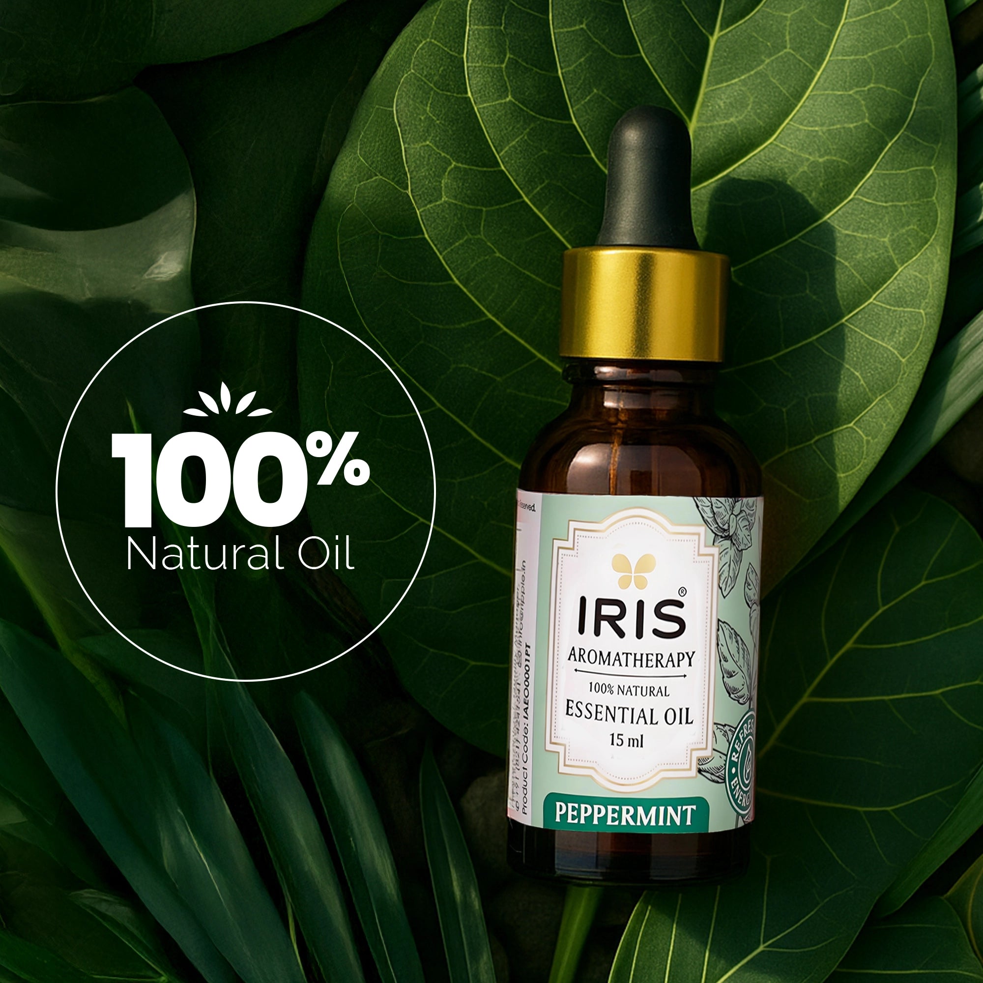 IRIS Aromatherapy Peppermint Essential Oil