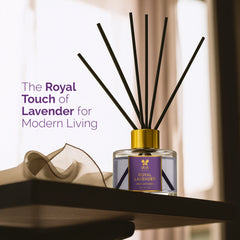 IRIS Royal Lavender Aroma Reed Diffuser Set