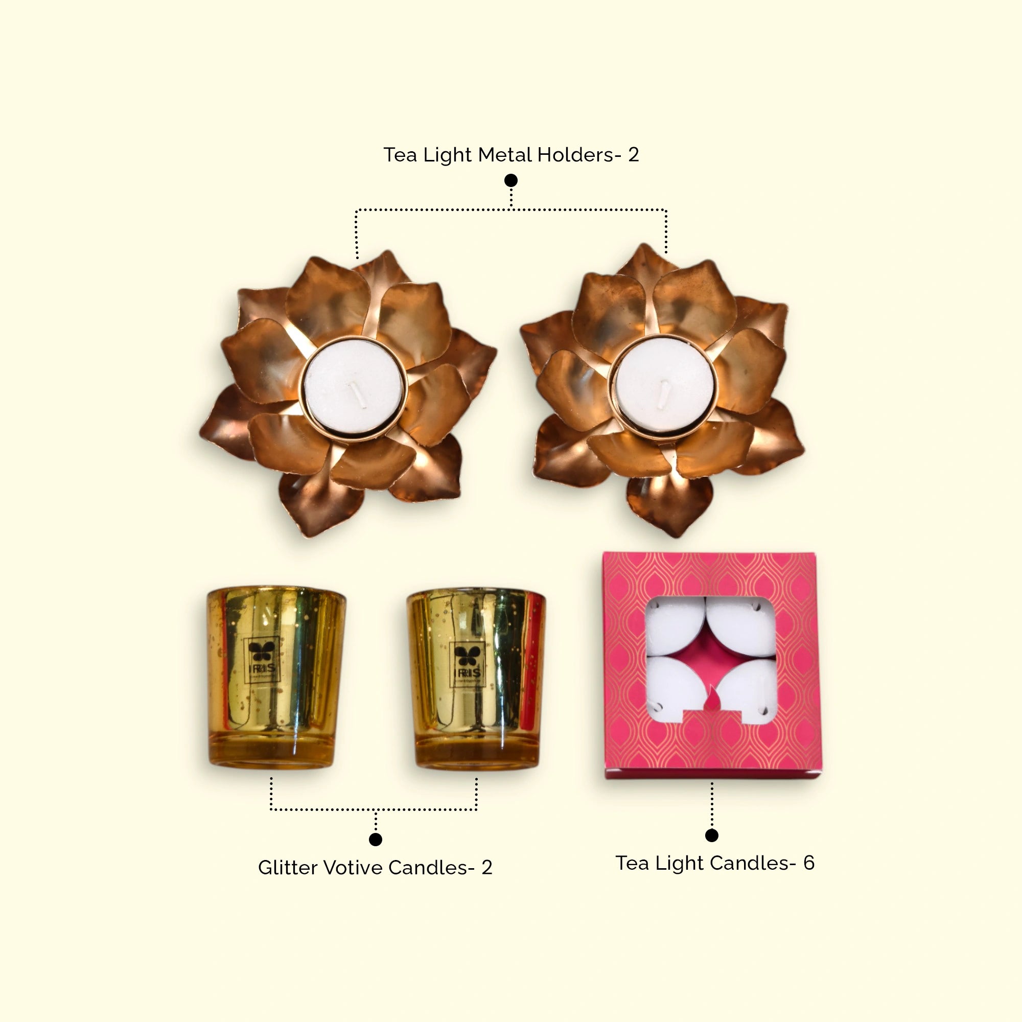 IRIS Luxury Diwali Candle Gift Box