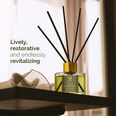IRIS Zesty Lemongrass Aroma Reed Diffuser Set