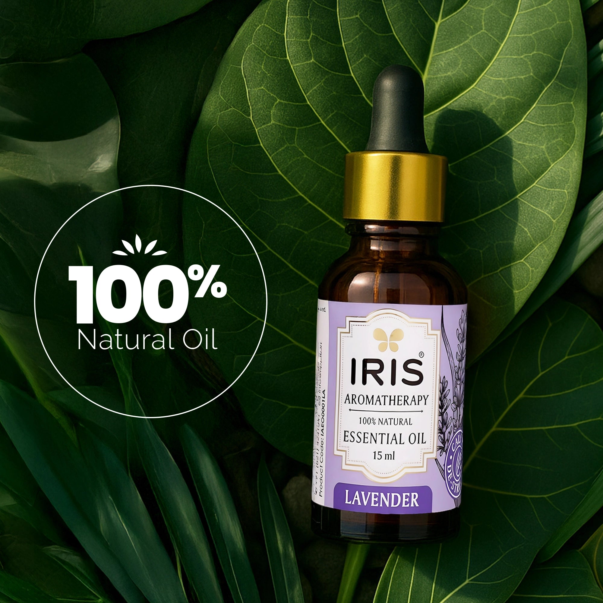 Lavender Essential Oil by IRIS Aromatherapy