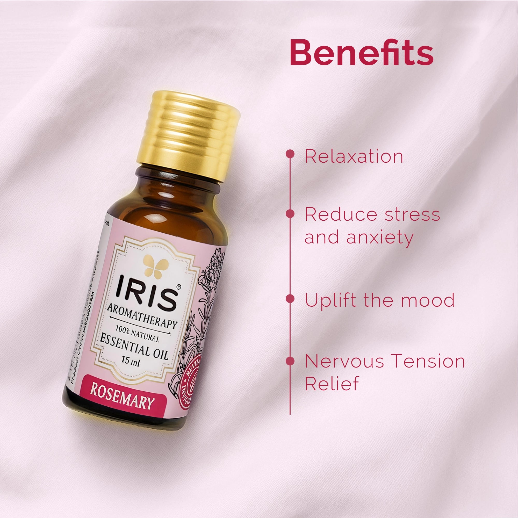 IRIS Aromatherapy Rosemary Essential Oil