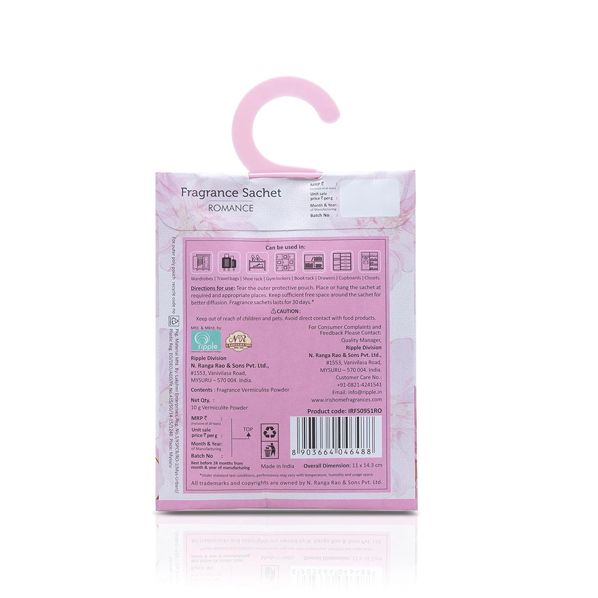 IRIS Romance Fragrance Sachet