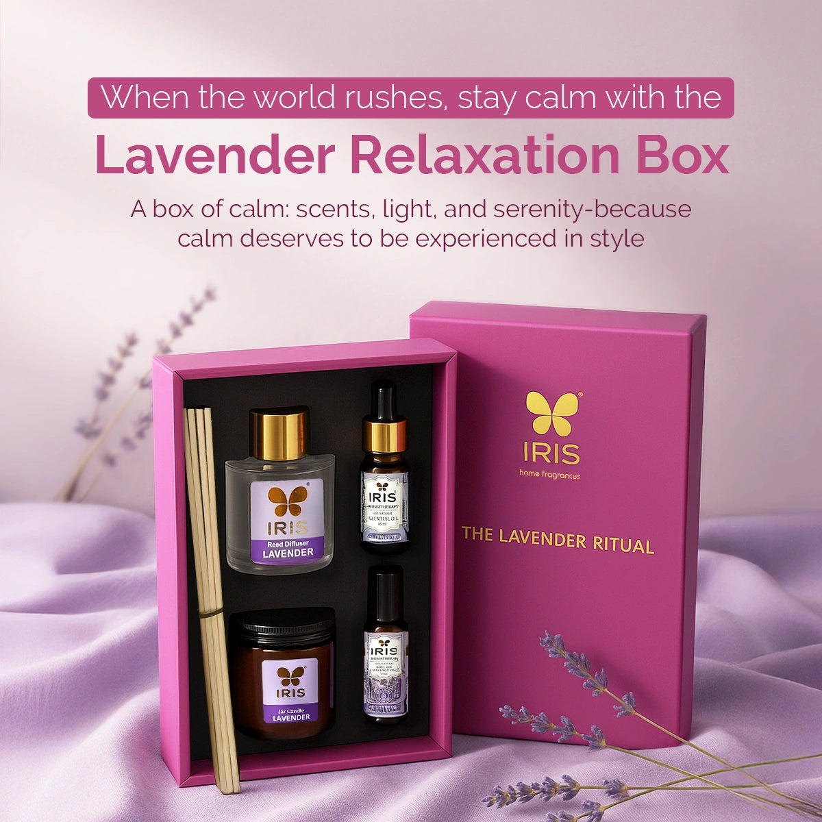 IRIS Relaxation Ritual | Lavender Gift Box