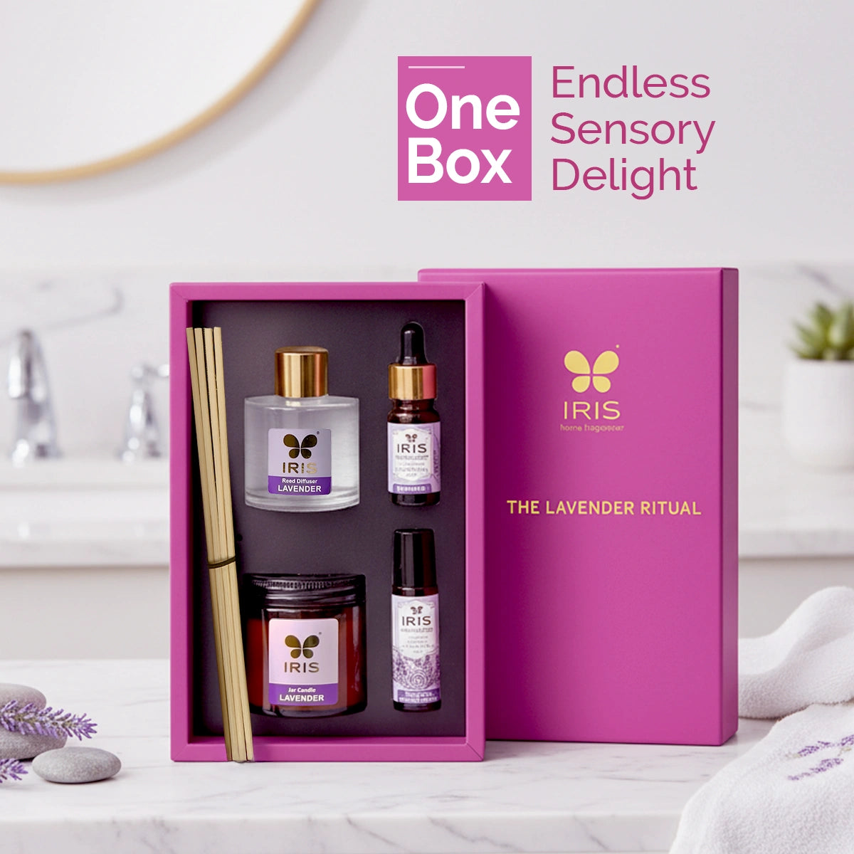 IRIS Relaxation Ritual | Lavender Gift Box