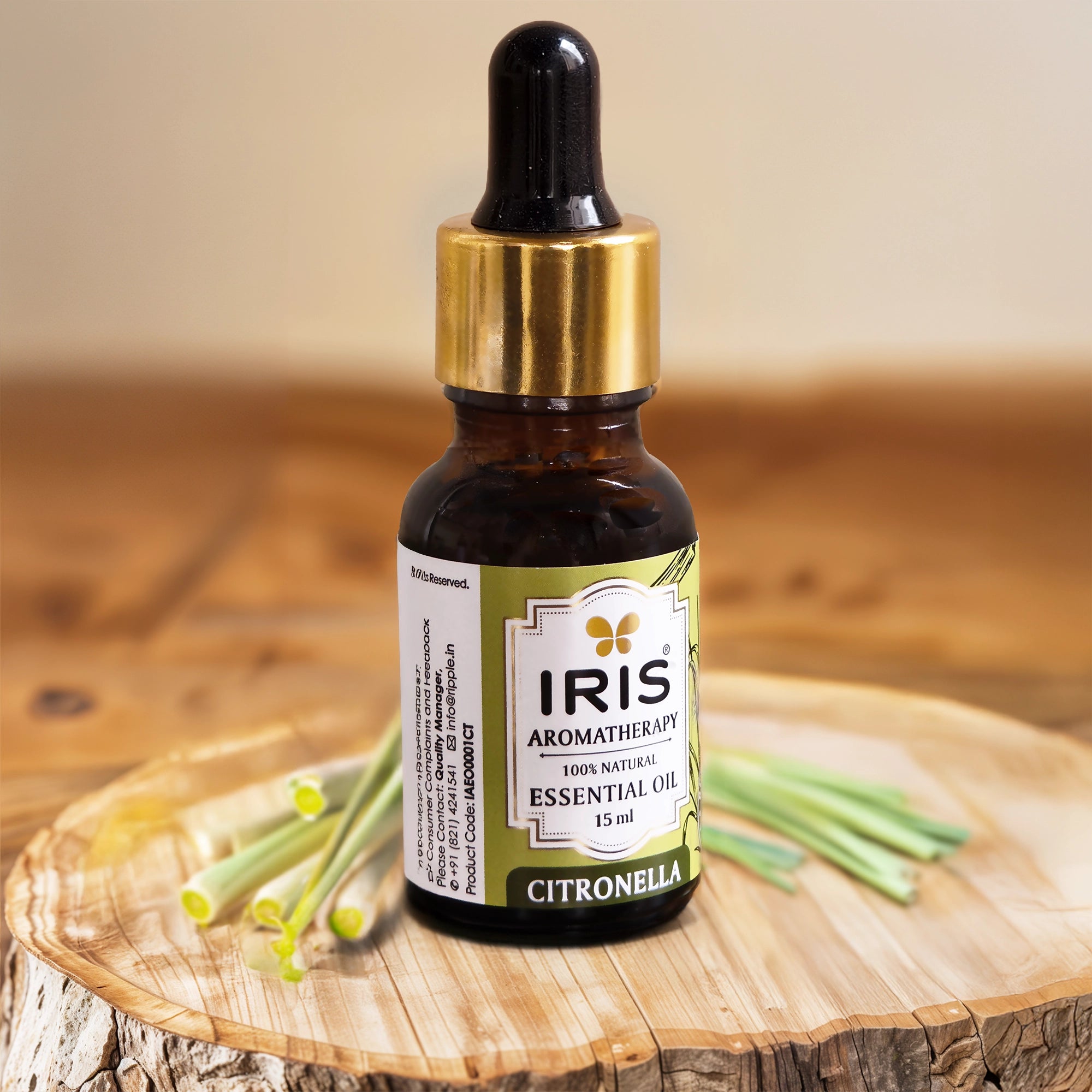 IRIS Aromatherapy Citronella Essential Oil